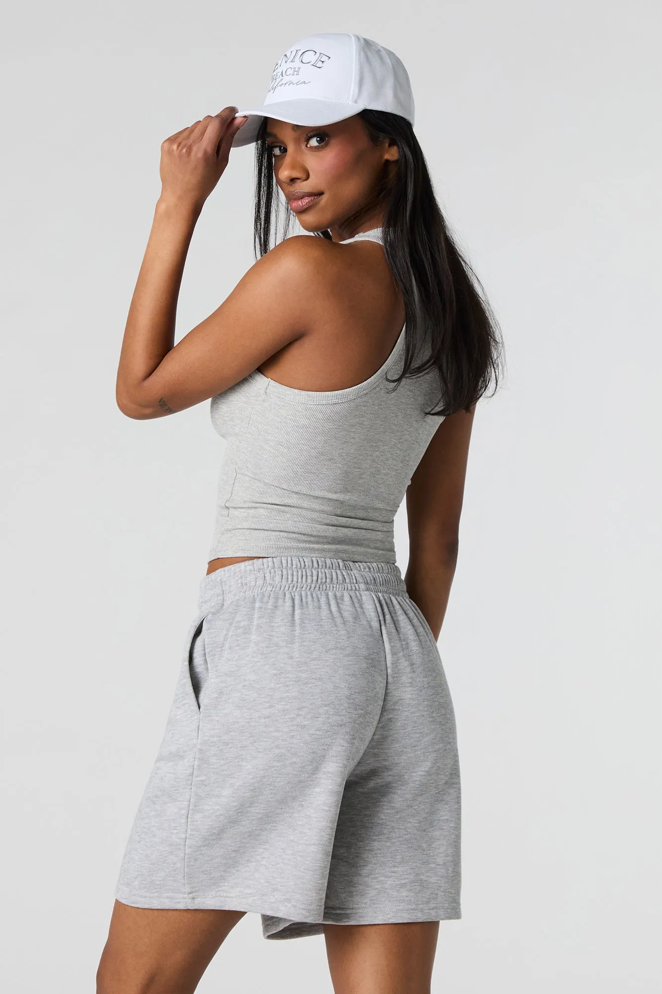 Fleece Longline Short