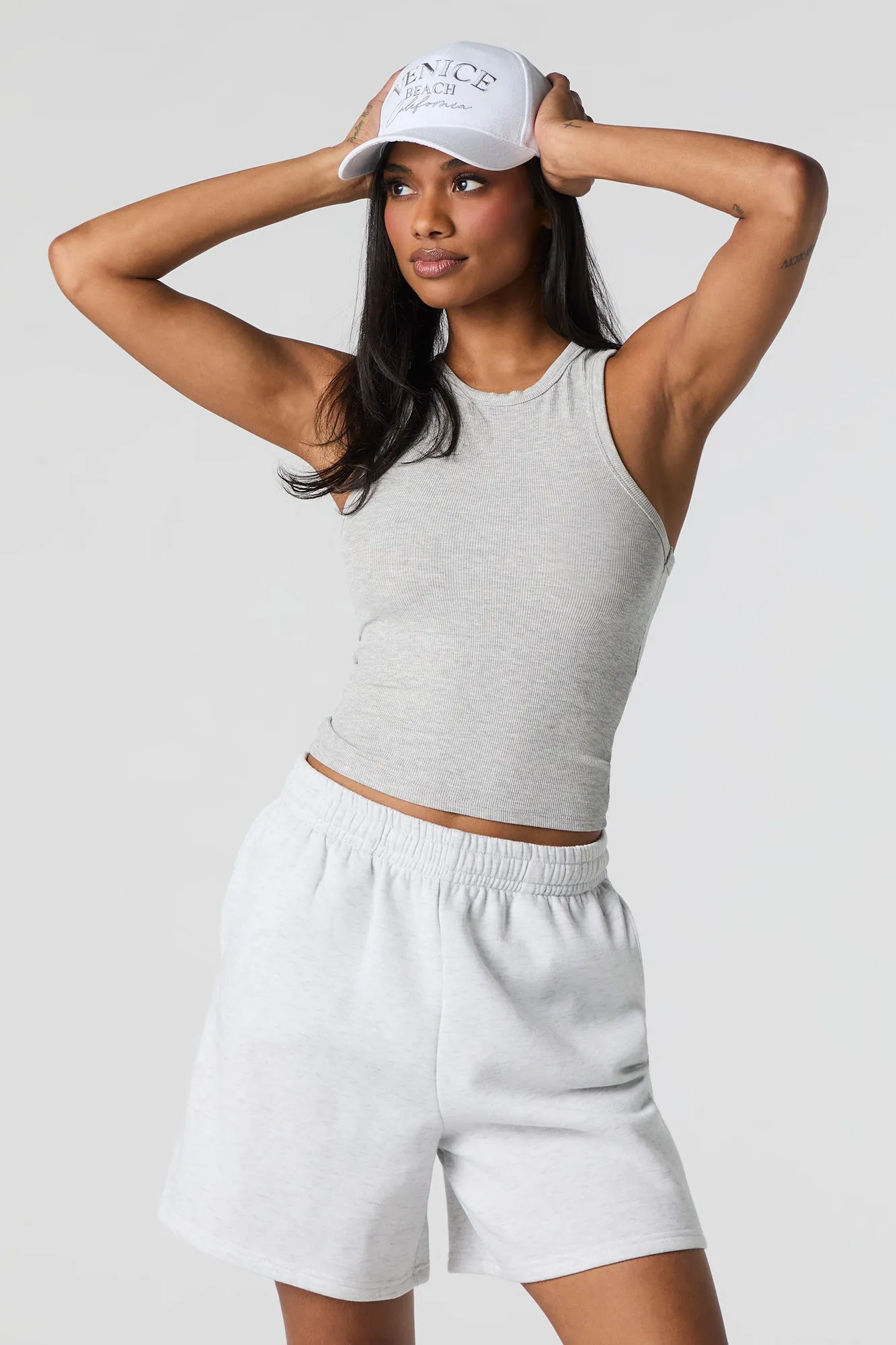 Fleece Longline Short