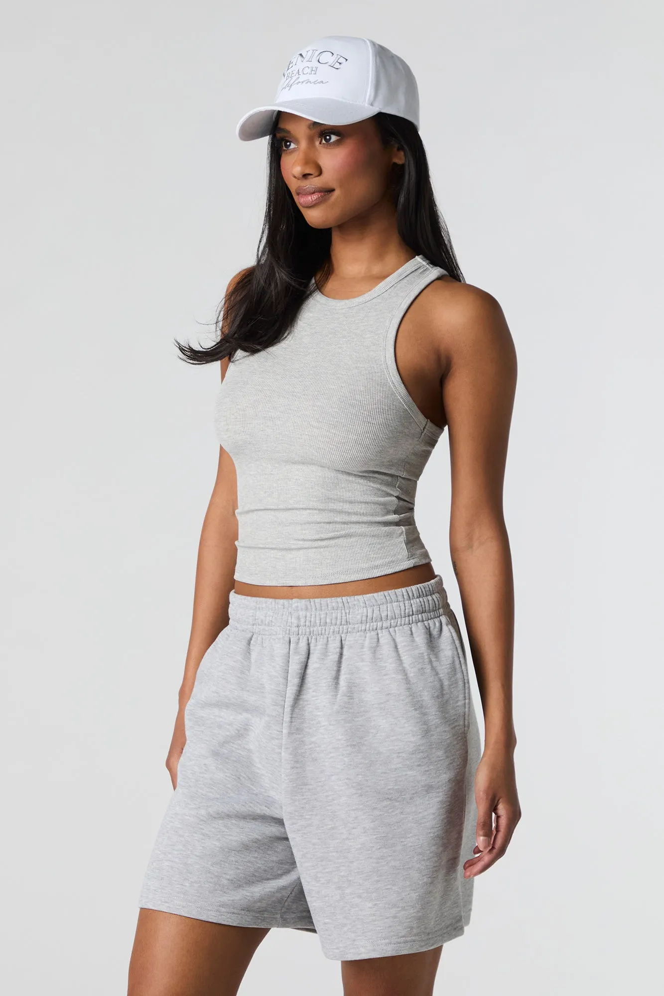 Fleece Longline Short