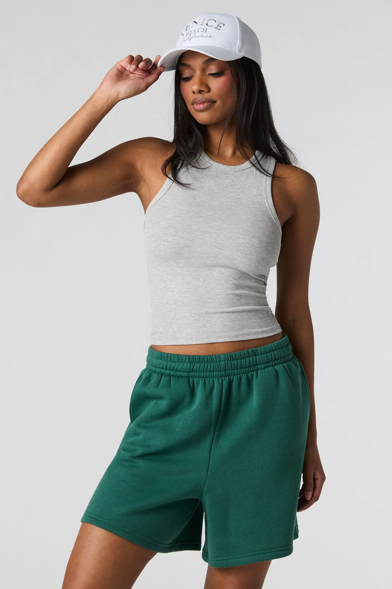 Fleece Longline Short