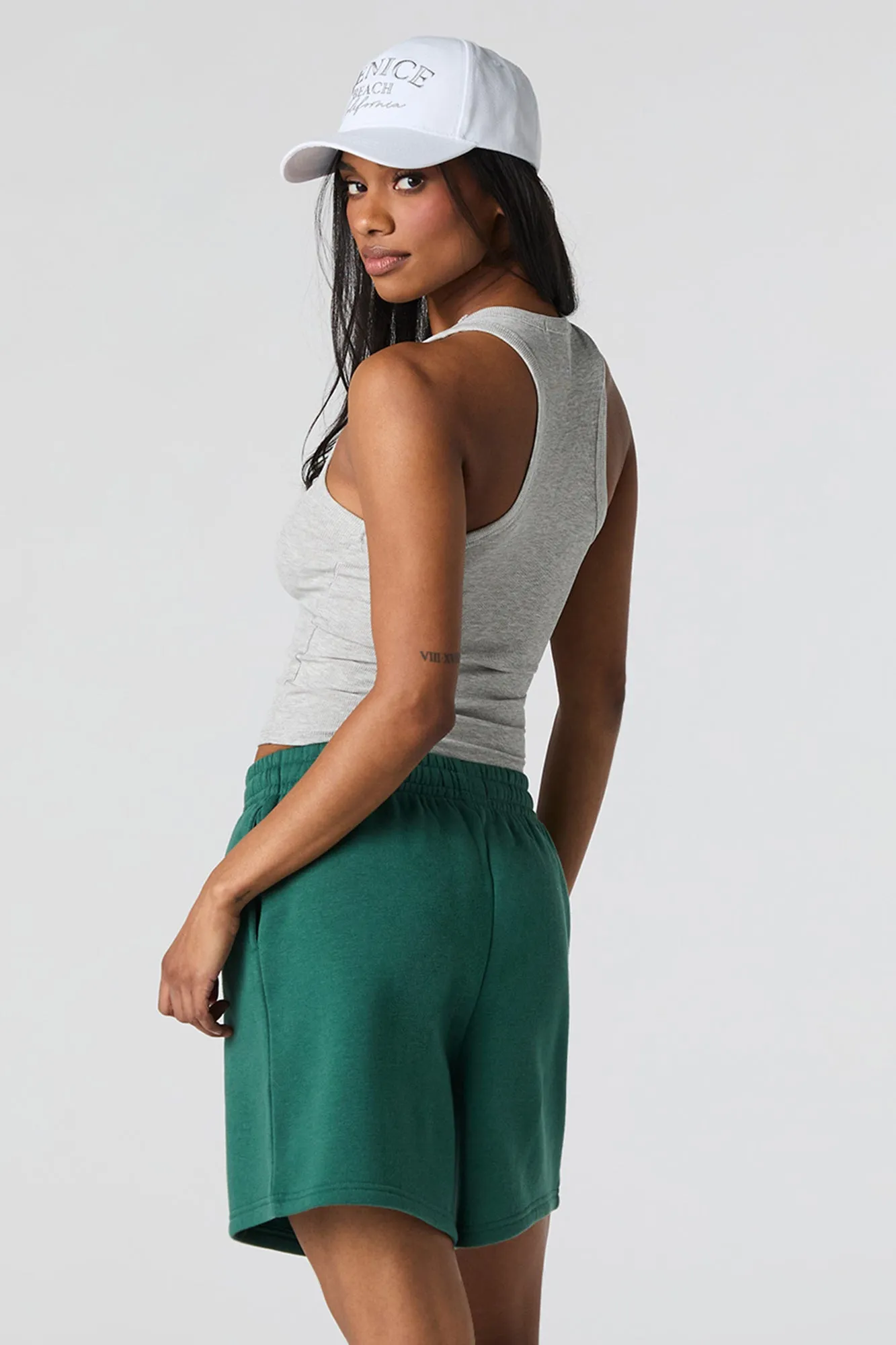 Fleece Longline Short