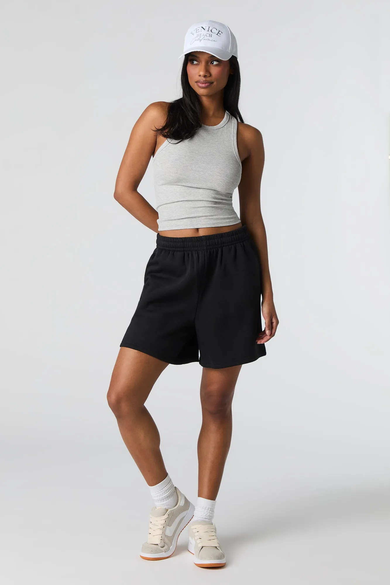 Fleece Longline Short