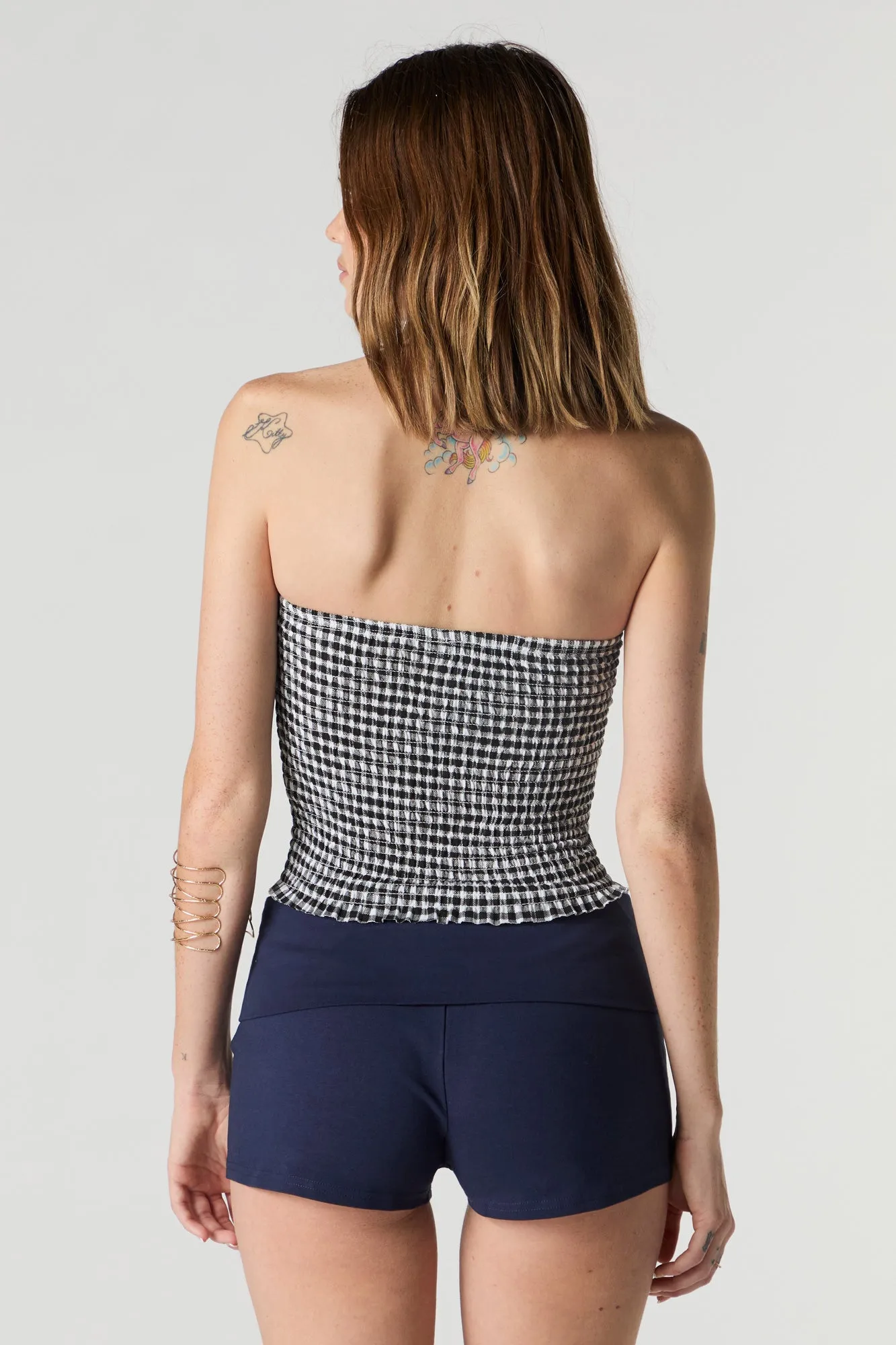 Foldover Waist Shortie