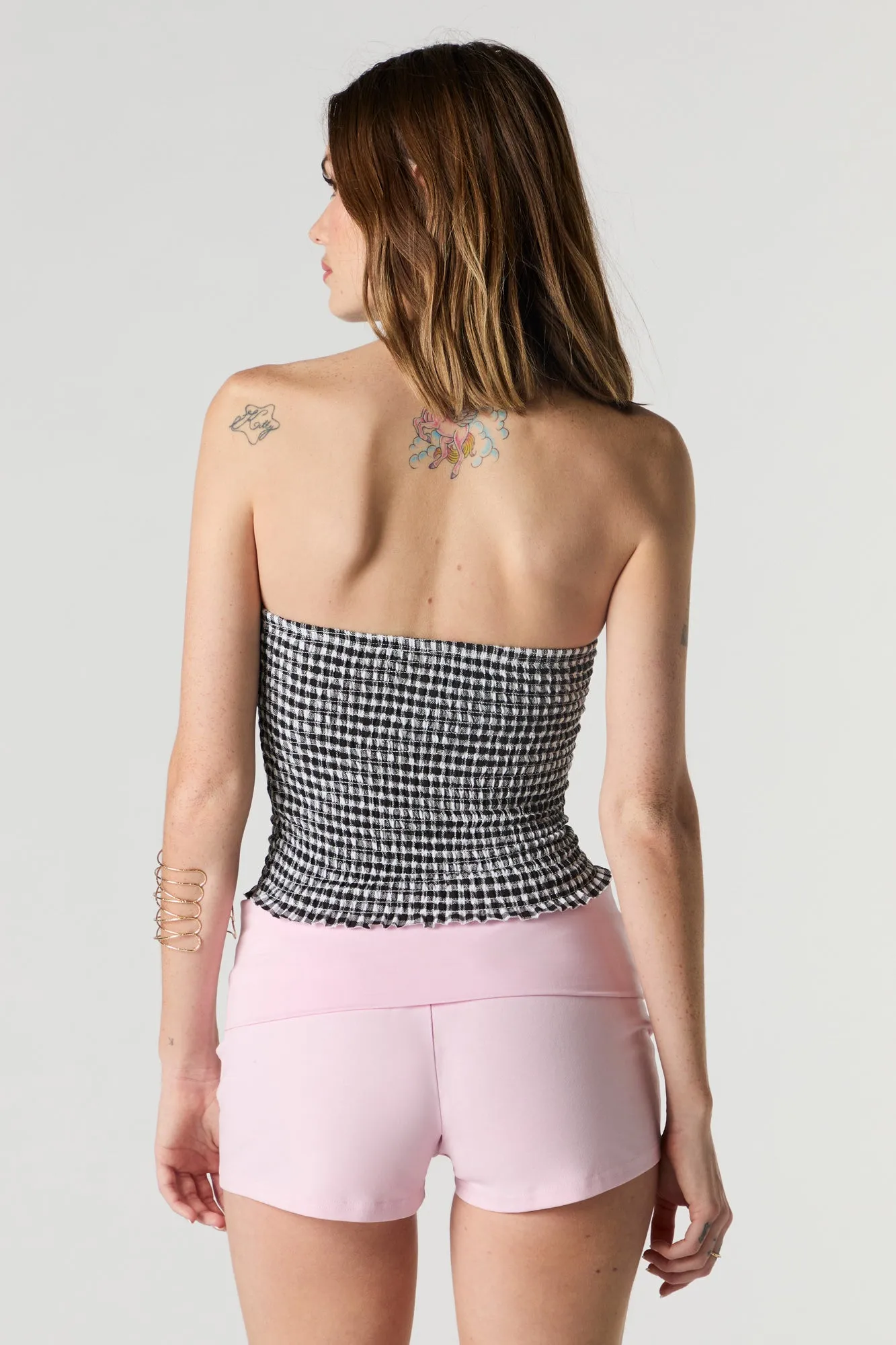 Foldover Waist Shortie
