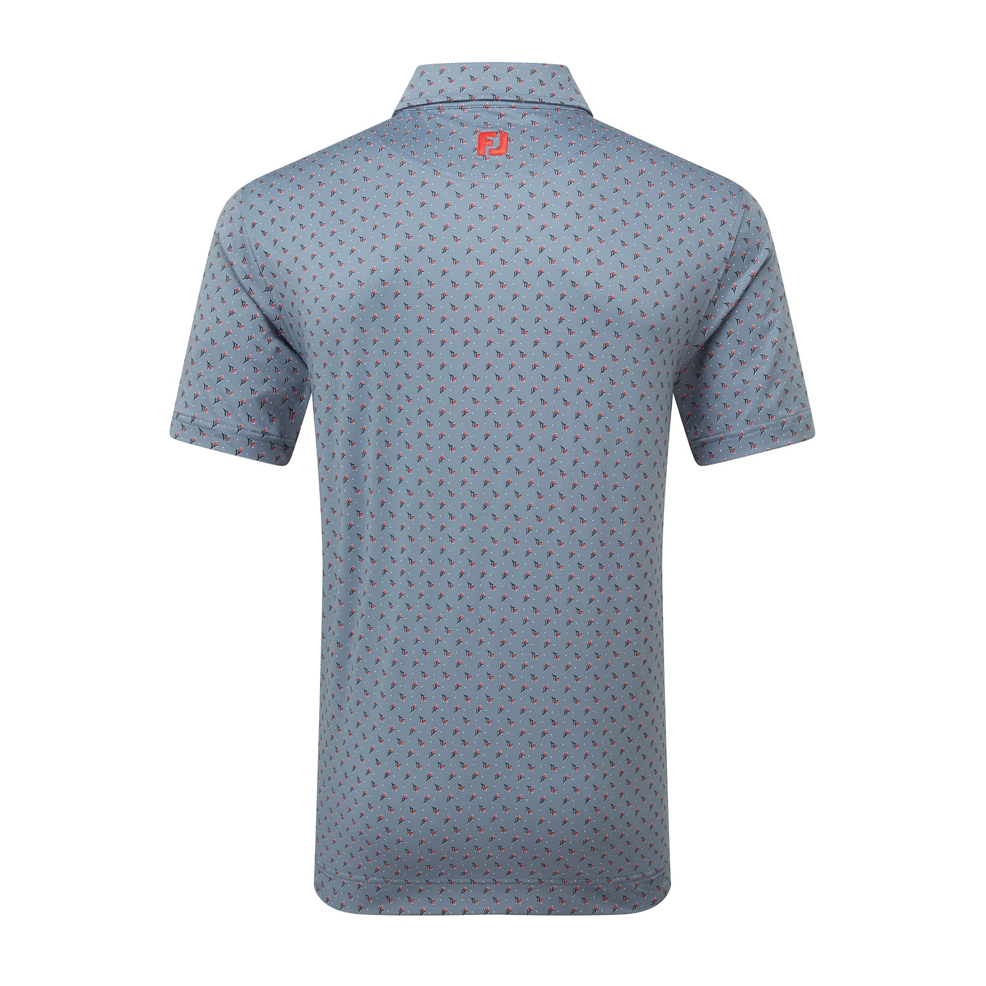FootJoy Flower Bud Foulard Lisle Golf Shirt
