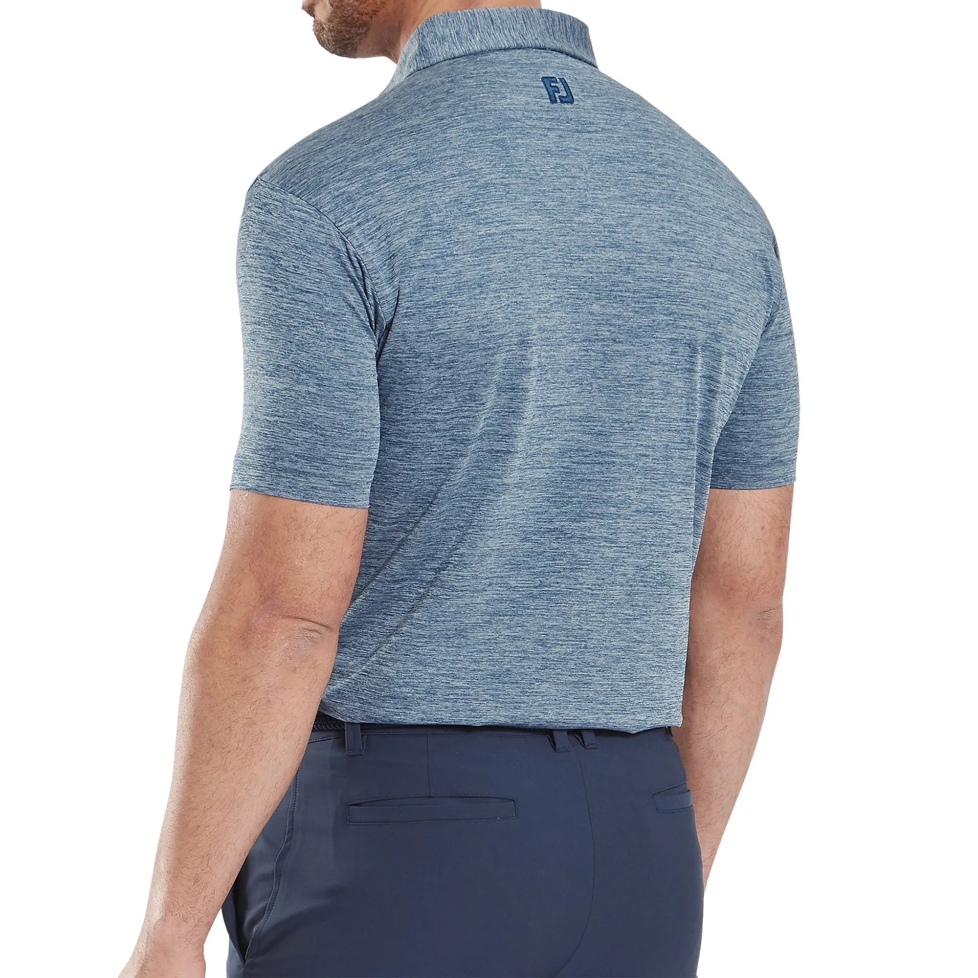 FootJoy Heather Lisle Trim Golf Shirt