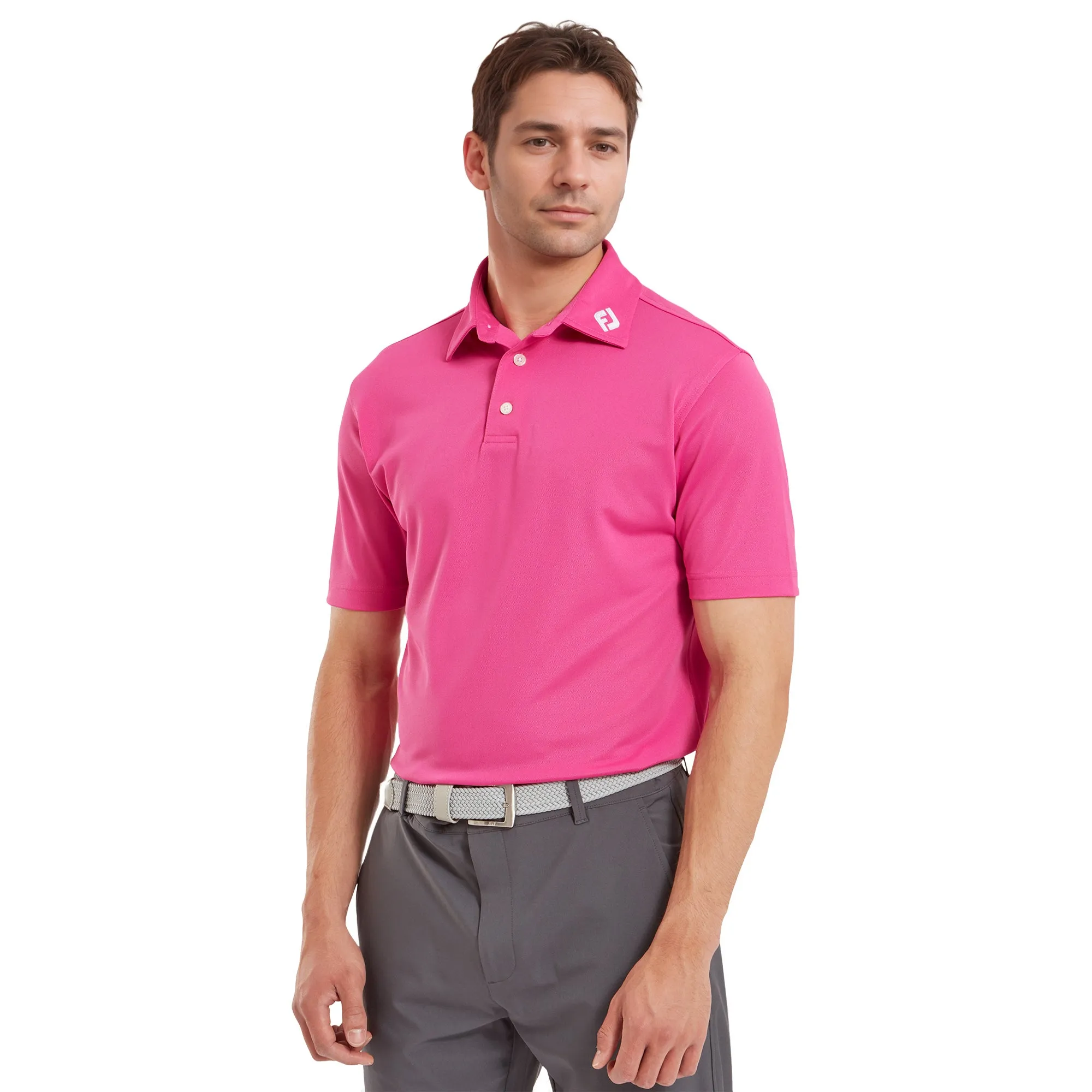 FootJoy Stretch Pique Solid Golf Shirt