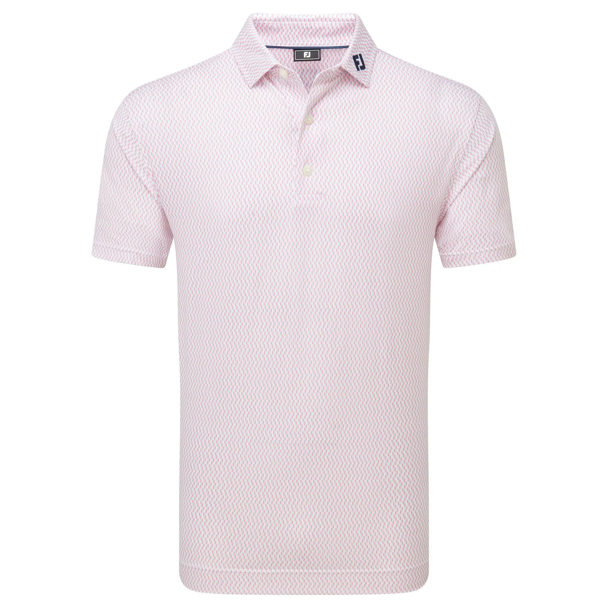 FootJoy Wiggle Print Lisle Golf Shirt