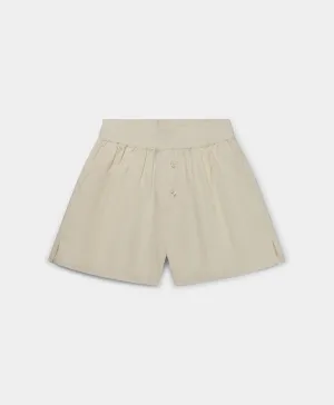 Gardenia Monogram Relaxed Short
