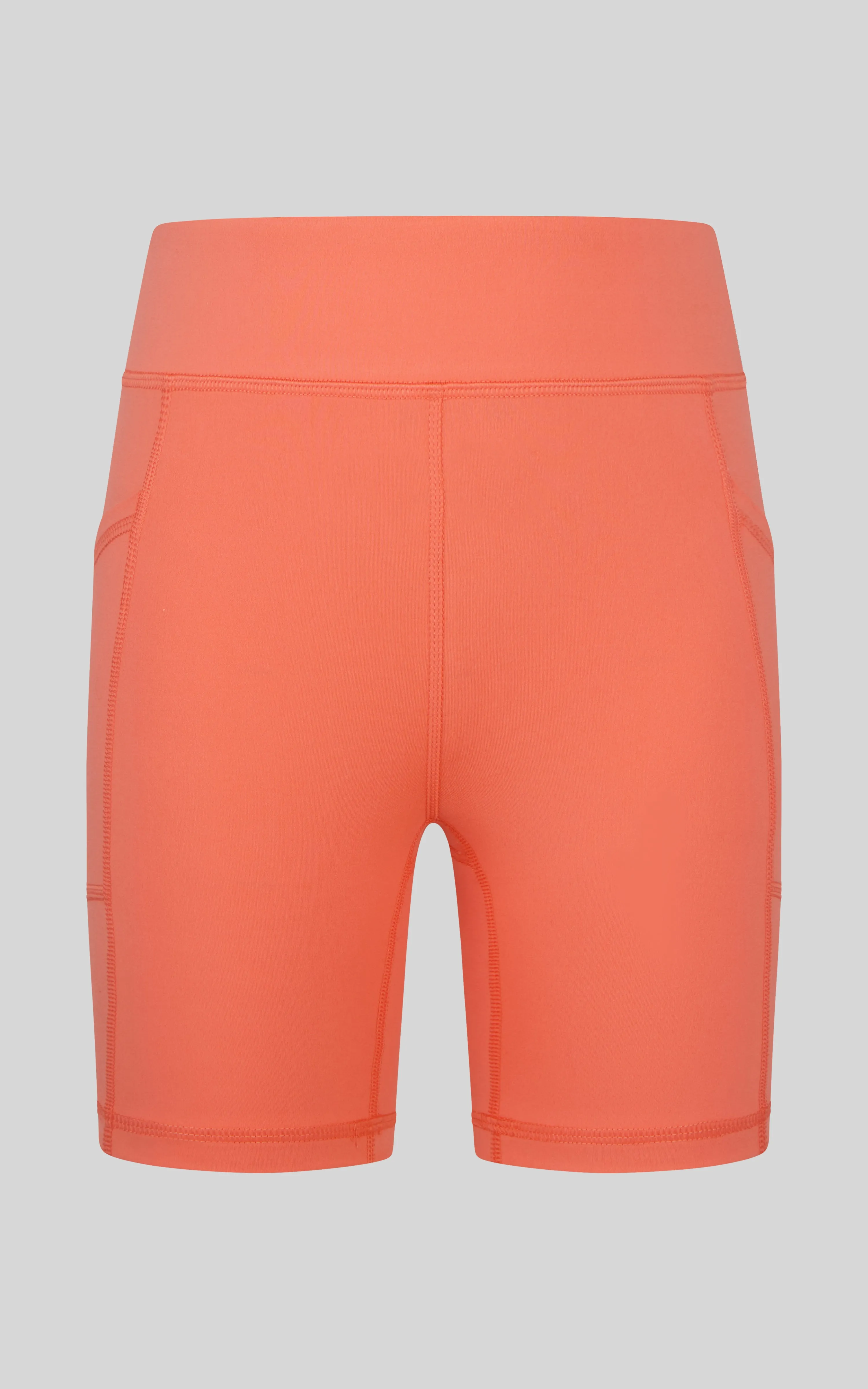 Girls 2 PK Interlock Side Pocket   Basic Bike Short
