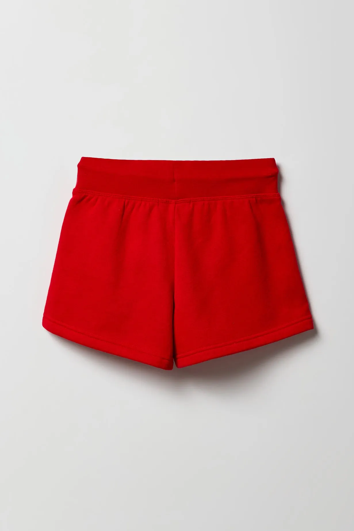 Girls Active Graphic Fleece Short