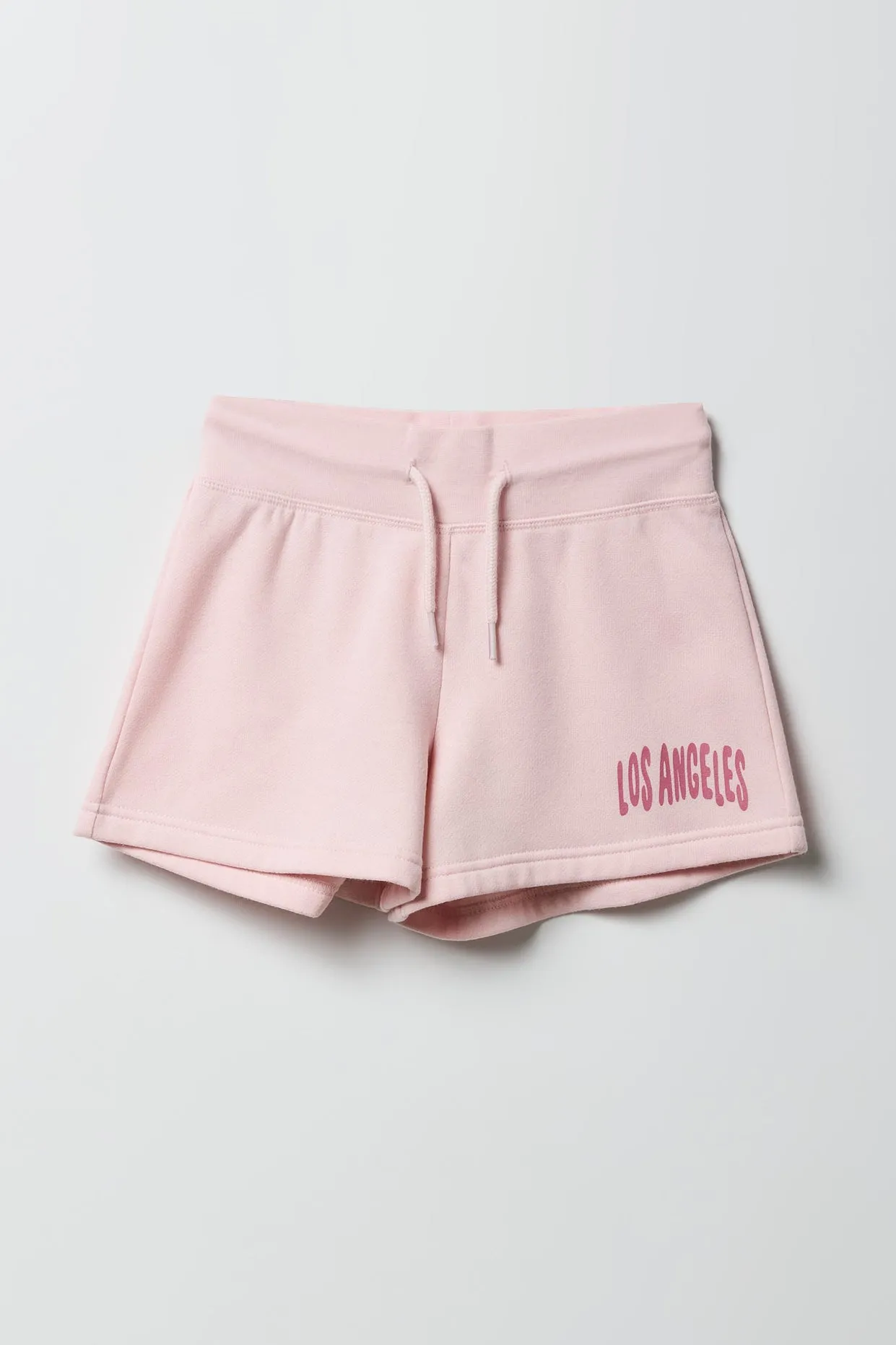 Girls Active Graphic Fleece Short