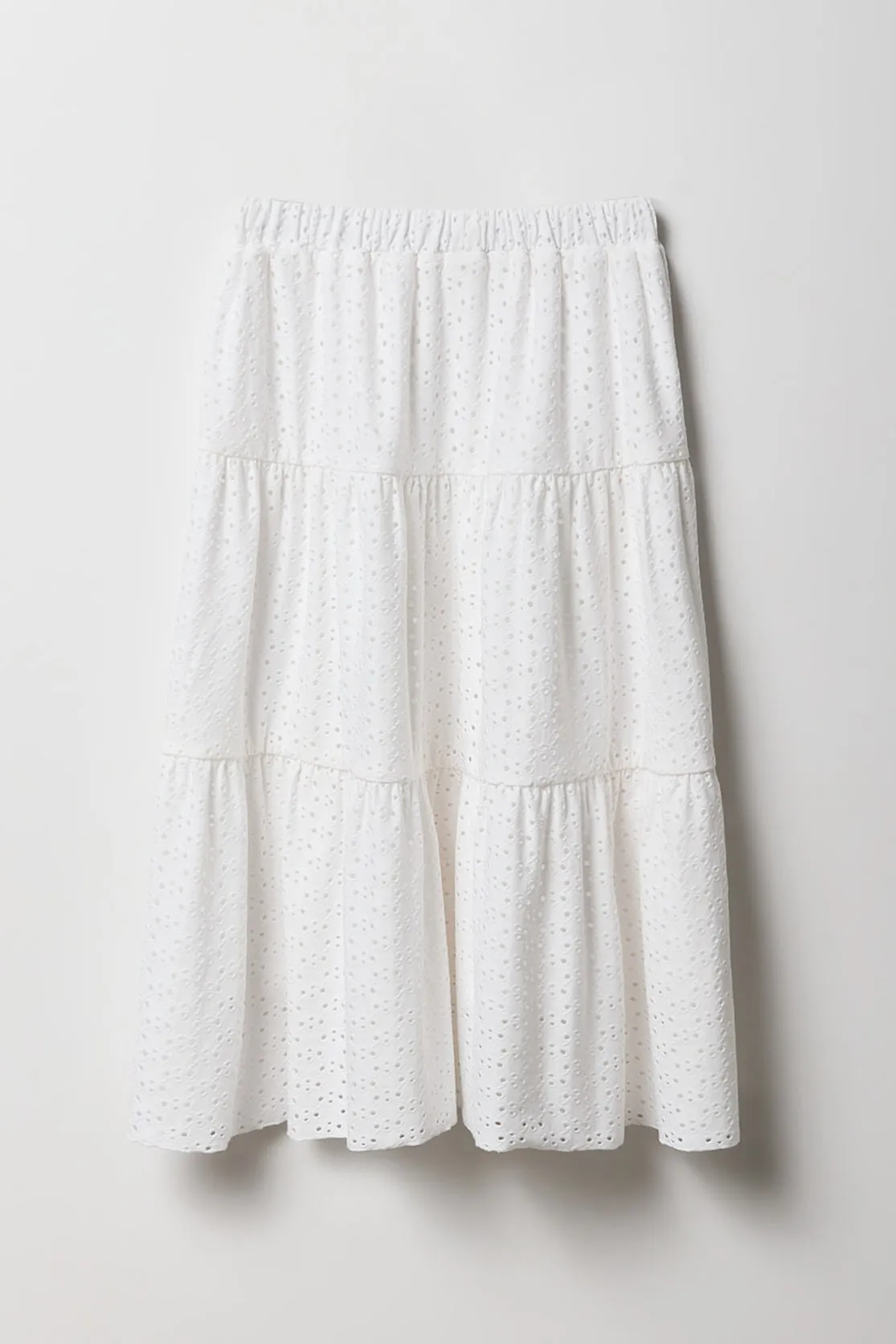 Girls Eyelet Tank & Maxi Skirt 2 Piece Set