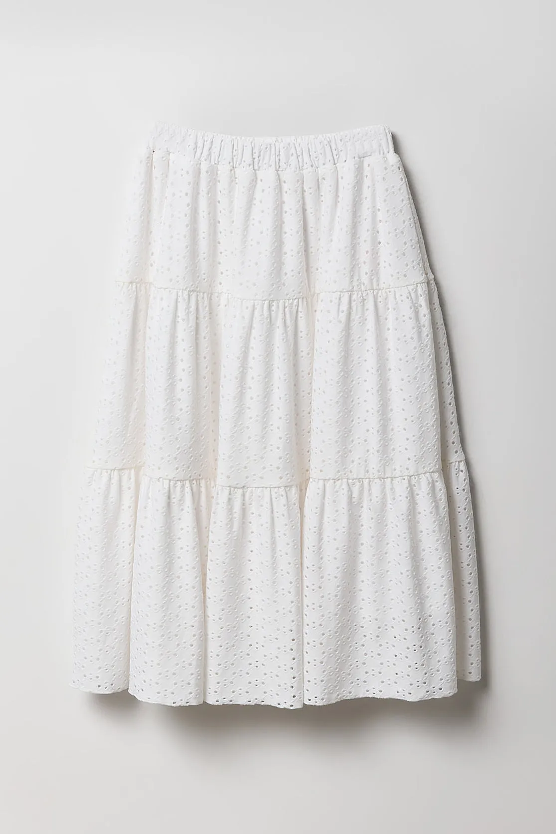 Girls Eyelet Tank & Maxi Skirt 2 Piece Set