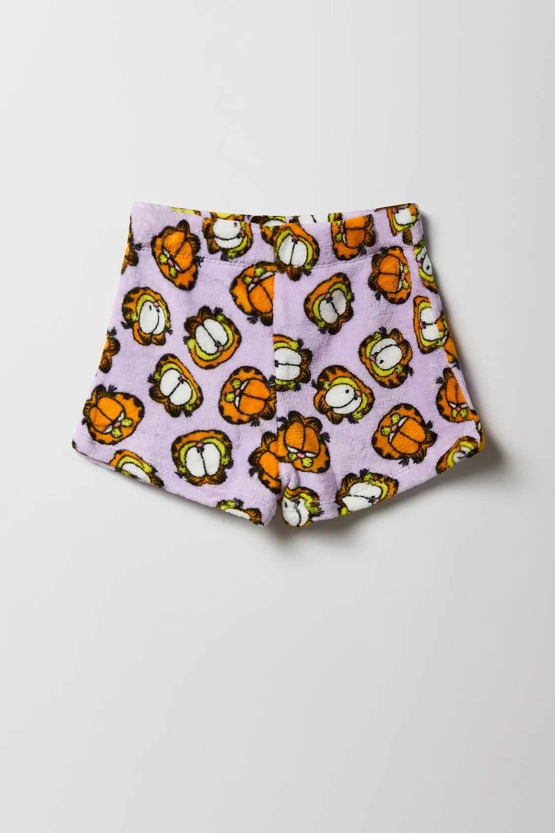 Girls Garfield T-Shirt & Short 2 Piece Pajama Set