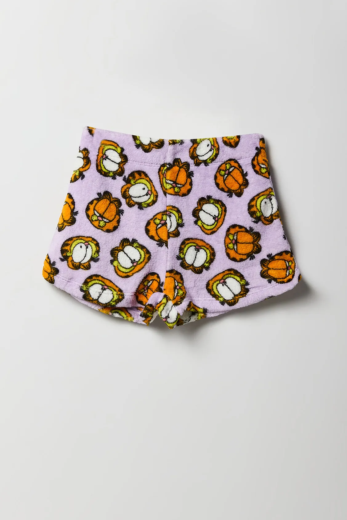 Girls Garfield T-Shirt & Short 2 Piece Pajama Set