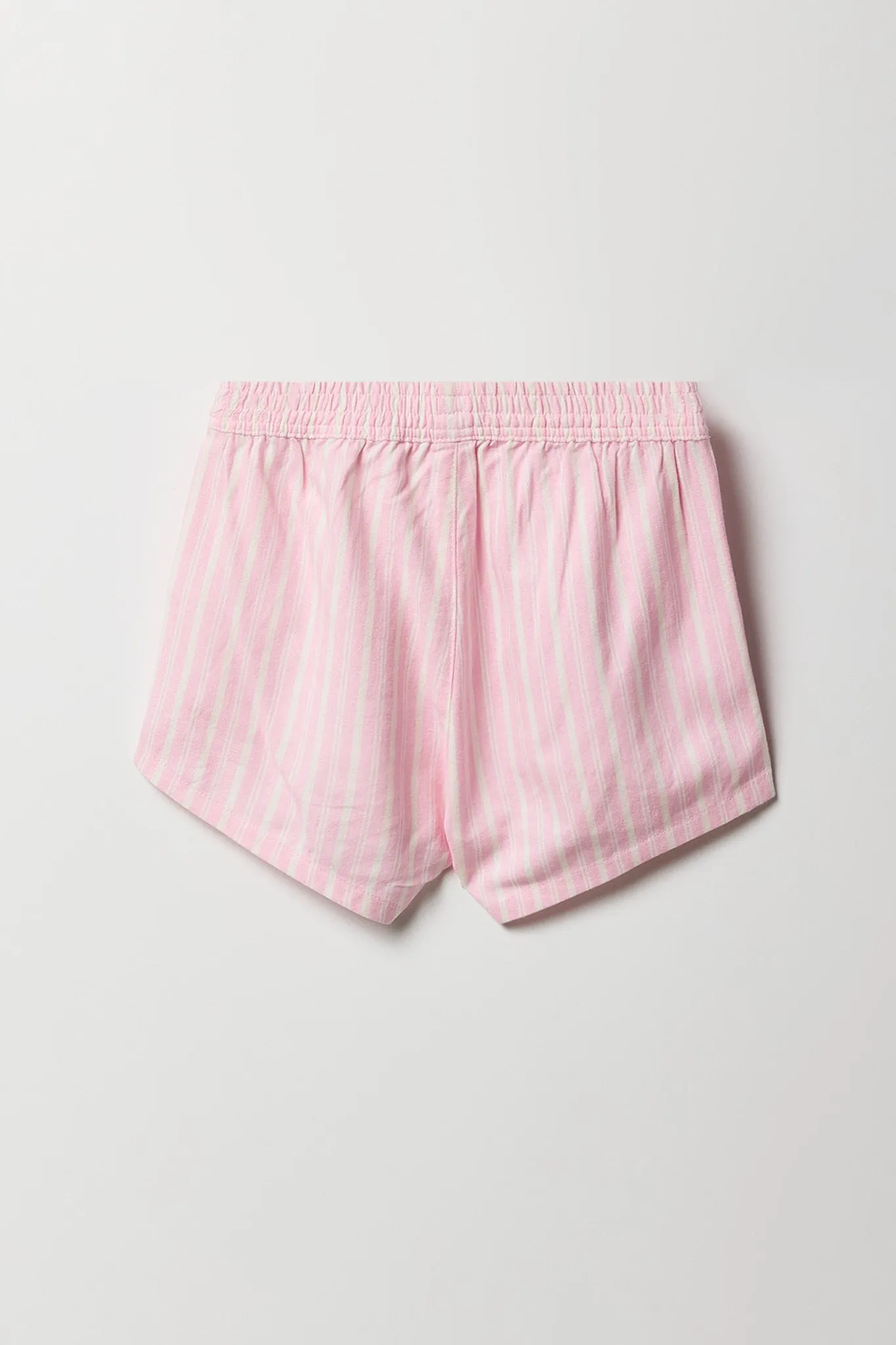 Girls Linen Drawstring Short
