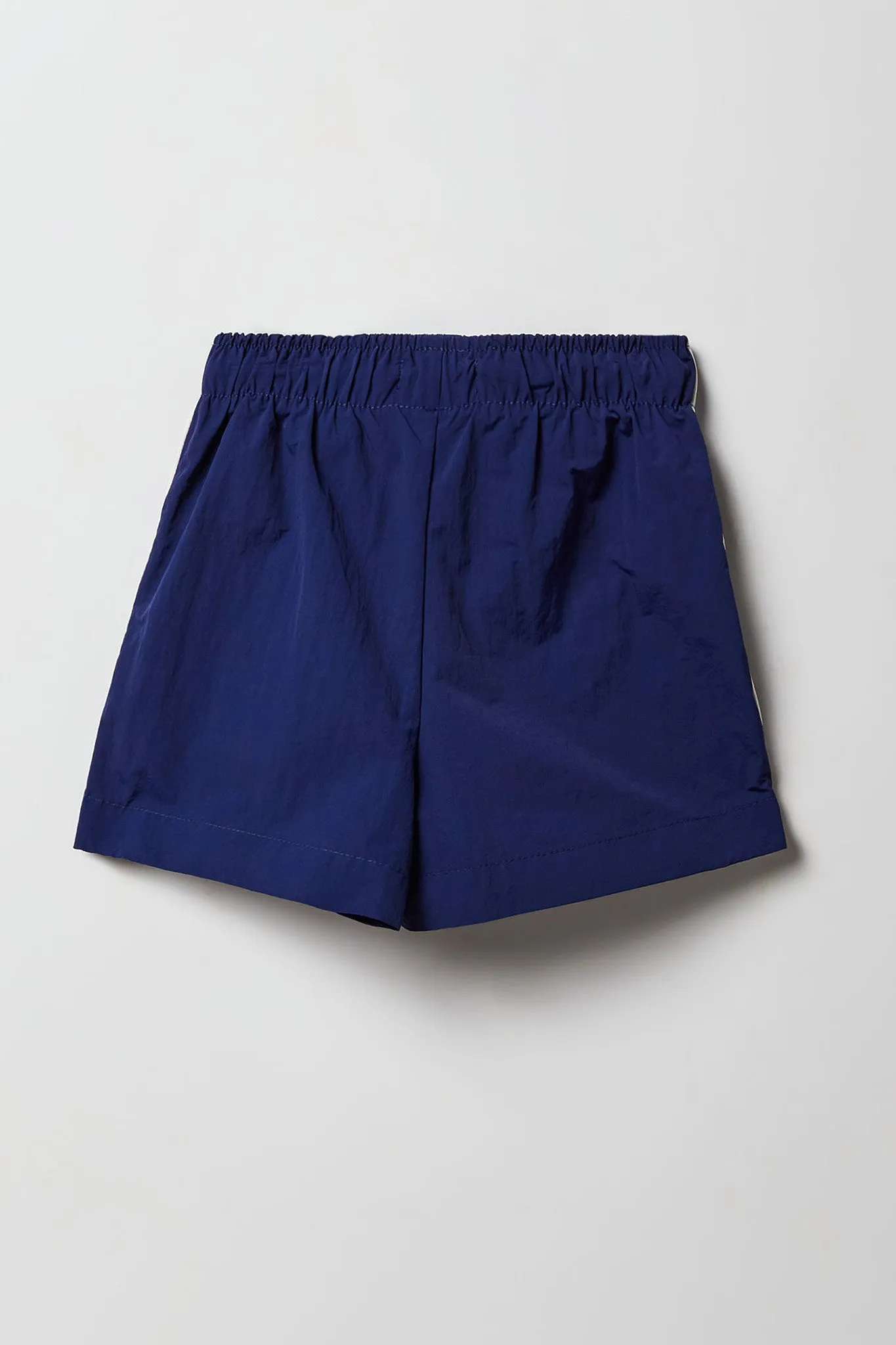Girls Piping Zipper Pocket Short