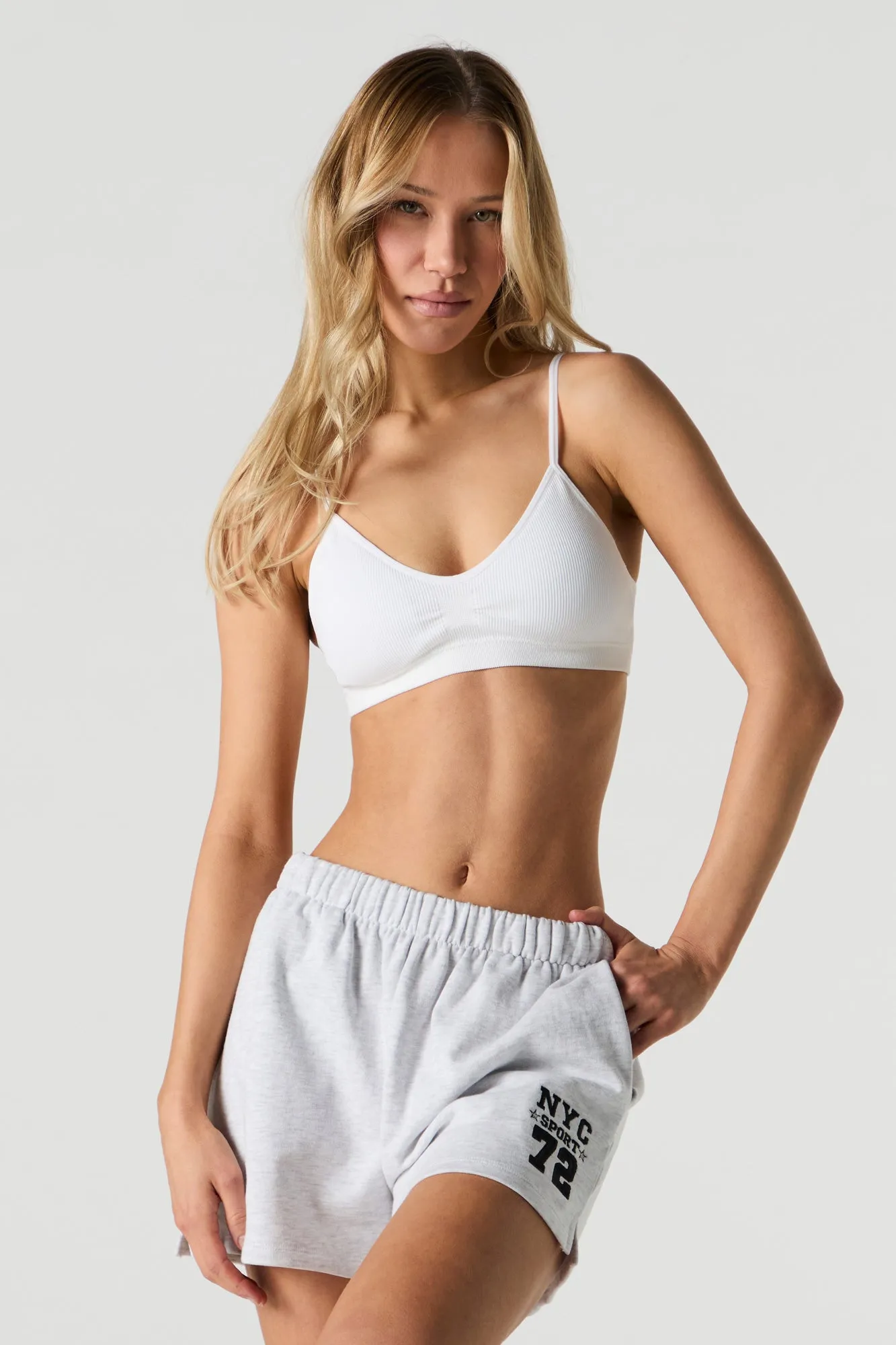 Graphic French Terry Short
