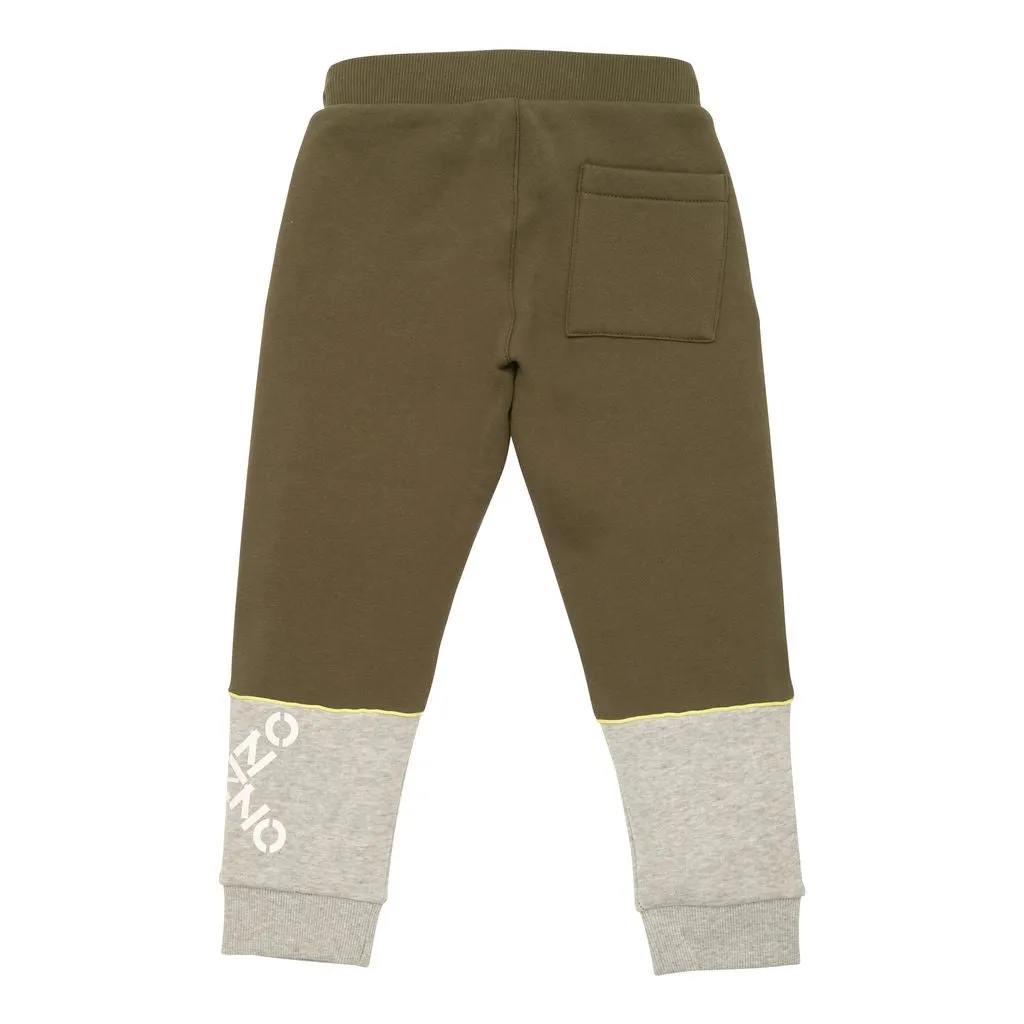 Green Logo Joggers