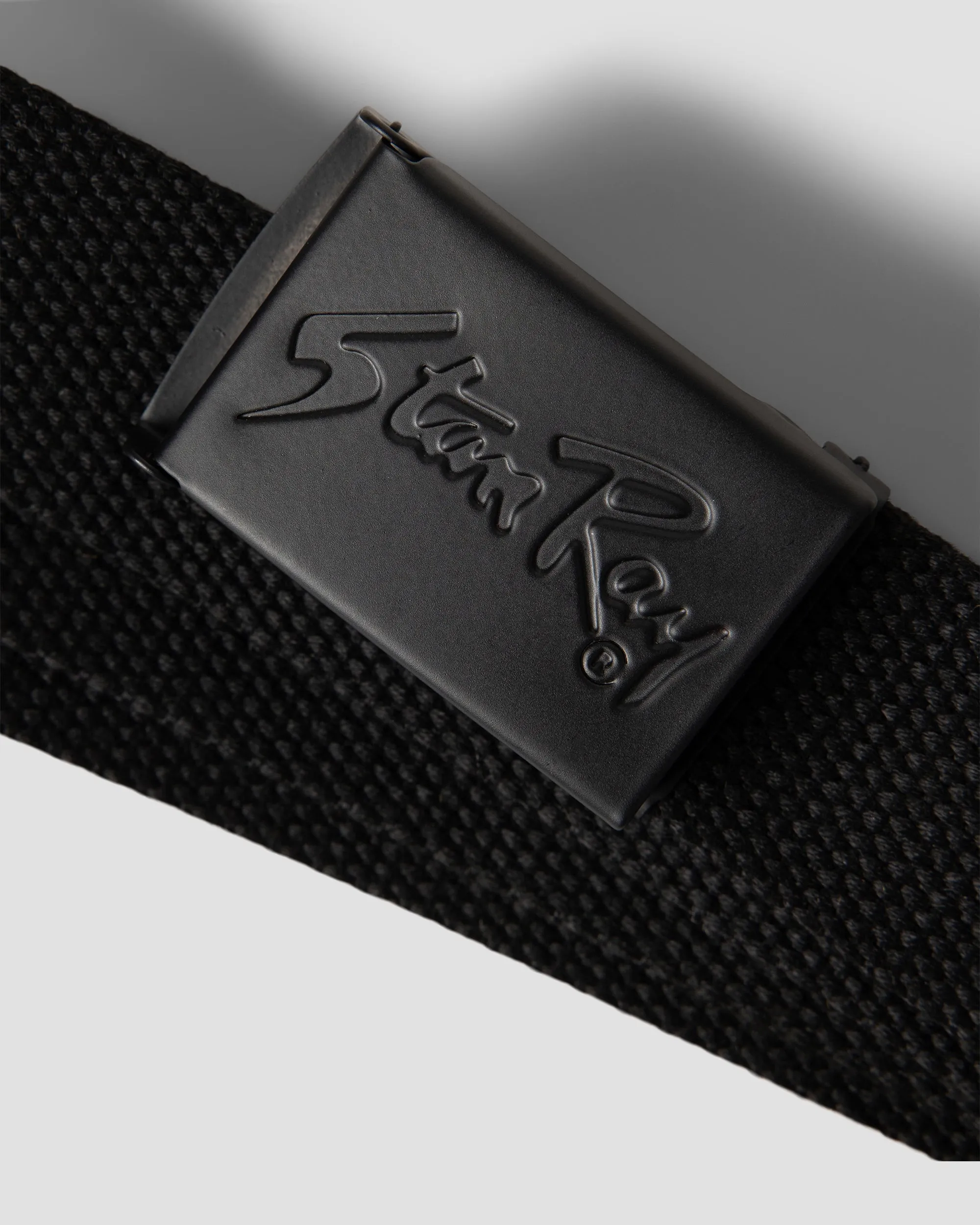 Heavy Duty Web Belt (Washed Black)