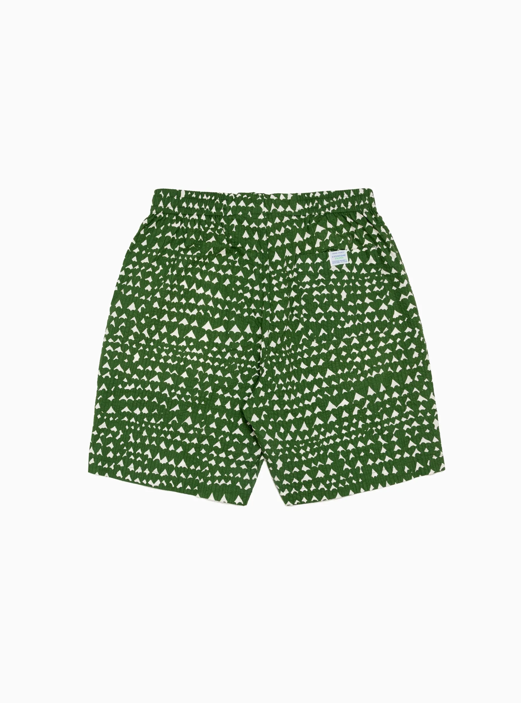 Home Party Shorts Green