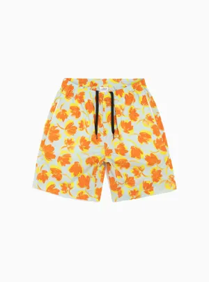 Home Party Shorts Orange