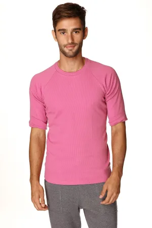 Hybrid Crew Neck Raglan Tee (Berry)
