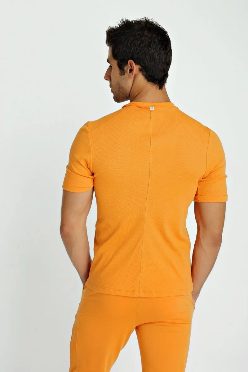 Hybrid V-Neck (Sun Orange)