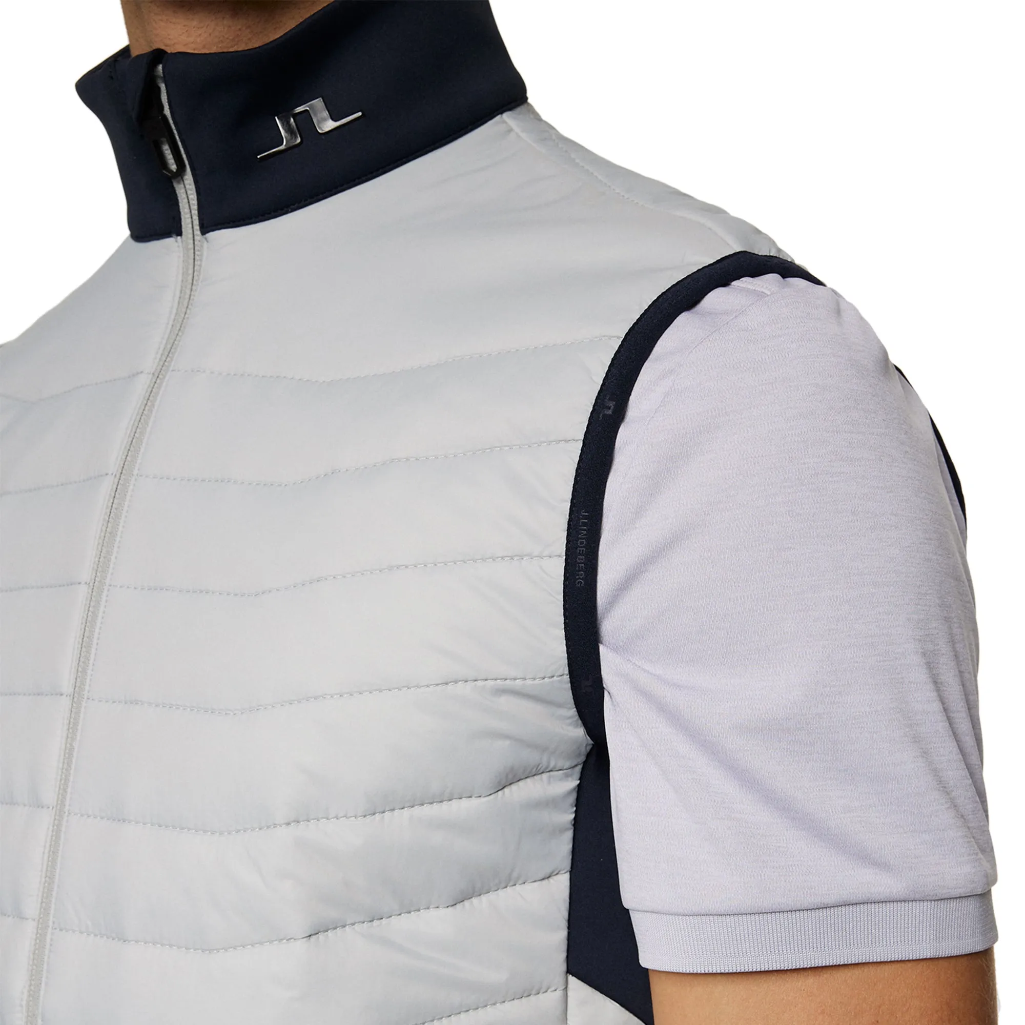 J.Lindeberg Golf Holden Quilt Hybrid Vest SS25