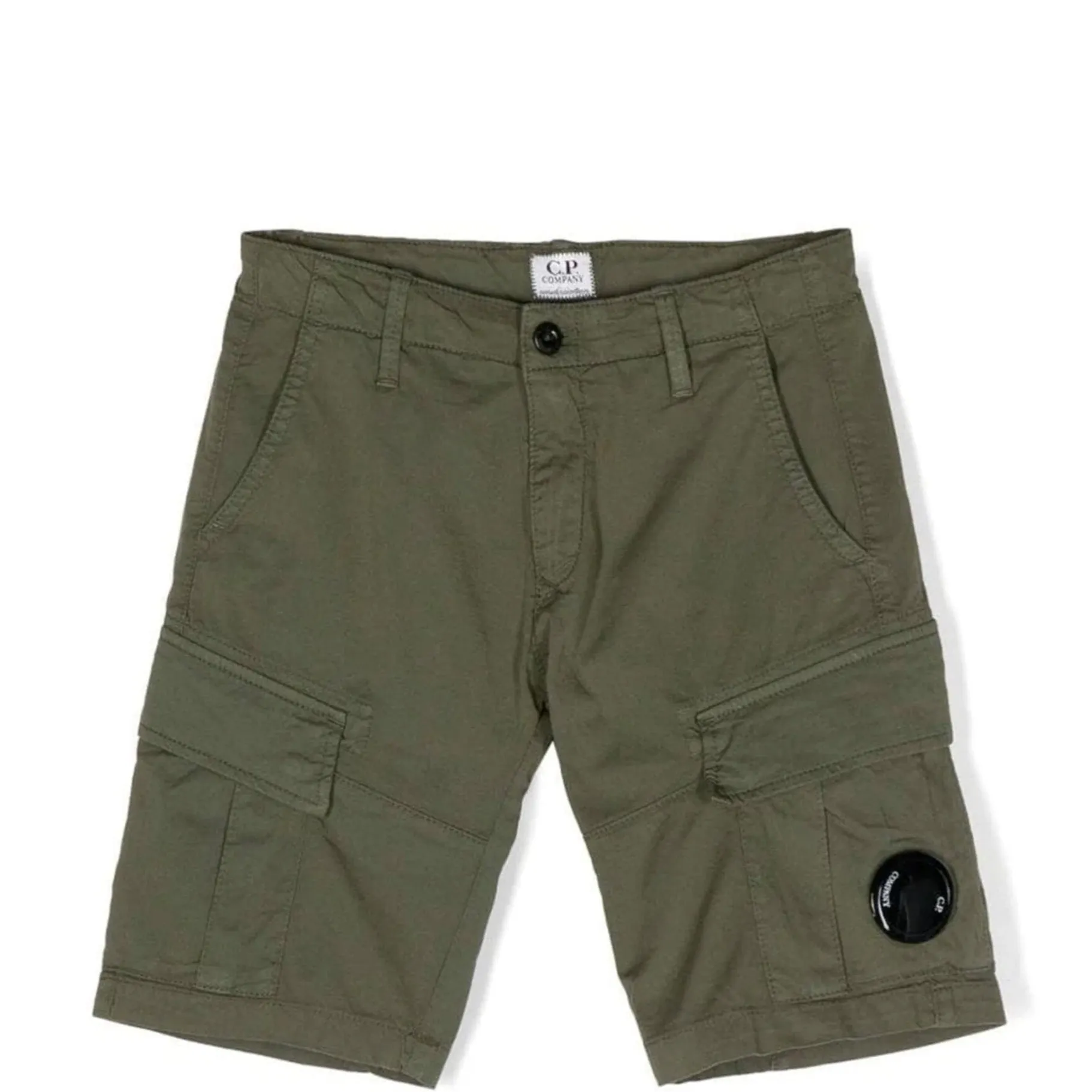 Kids CP Company Lens Cargo Shorts