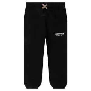Kid's Fleece Essential Sweatpant - Black
