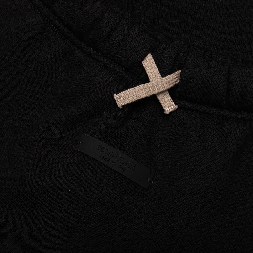 Kid's Fleece Essential Sweatpant - Black