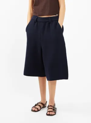 Kliza Wool Shorts Dark Navy