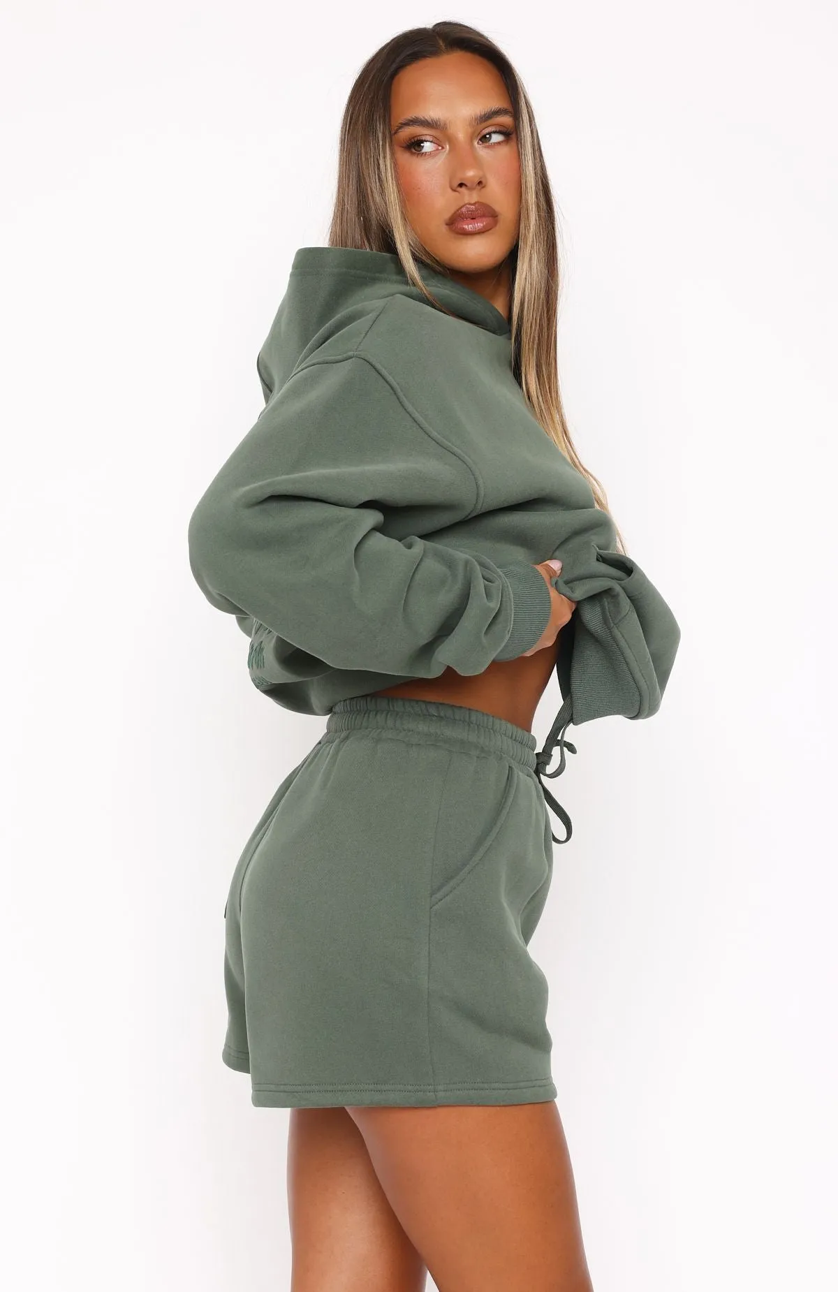 Leisure Edition Lounge Shorts Dark Green