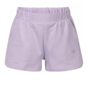 Lilac Logo Fleece Shorts