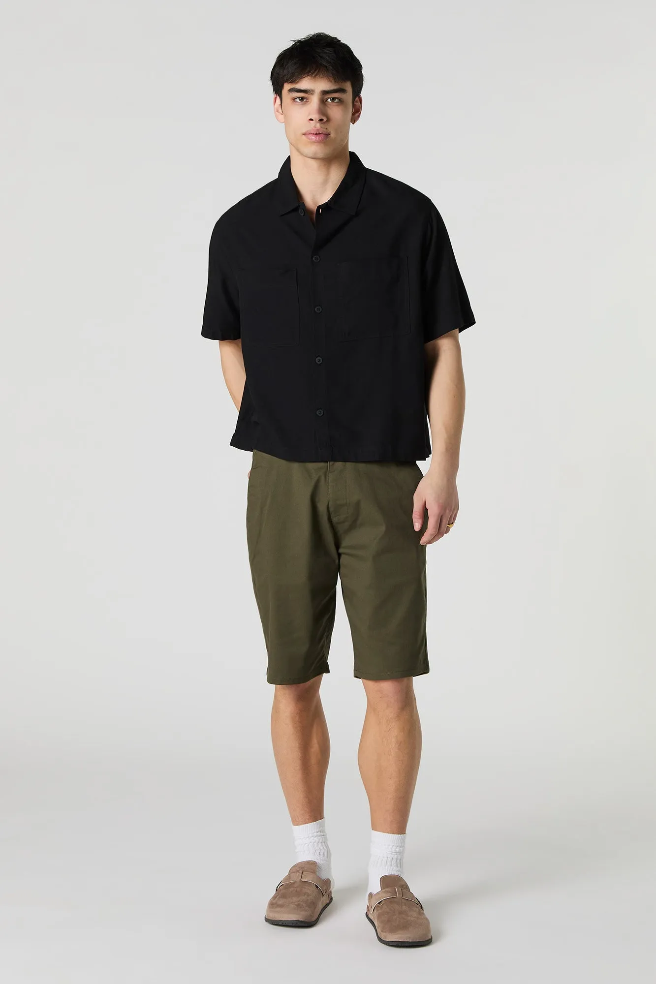 Longline Chino Short