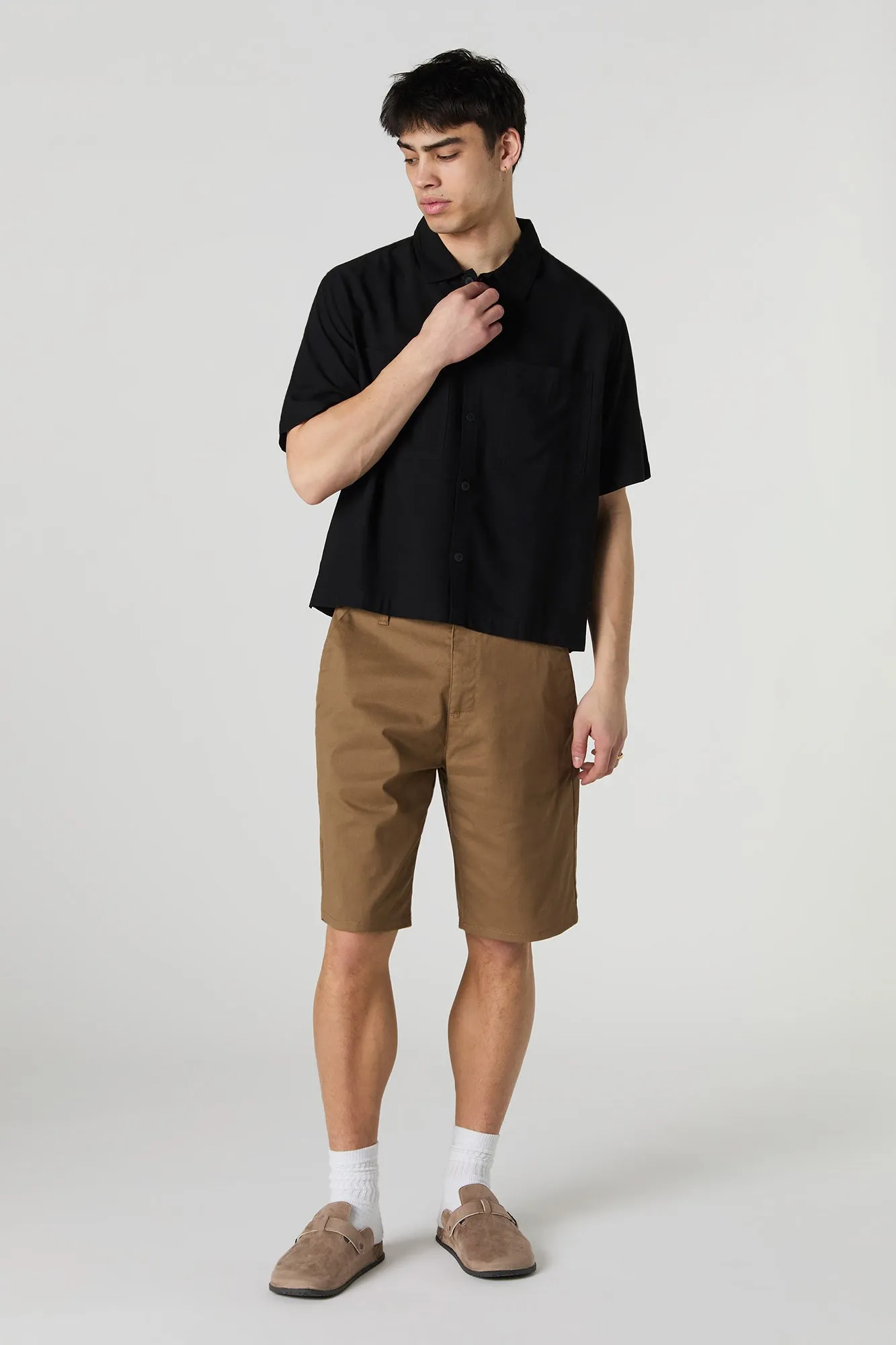 Longline Chino Short