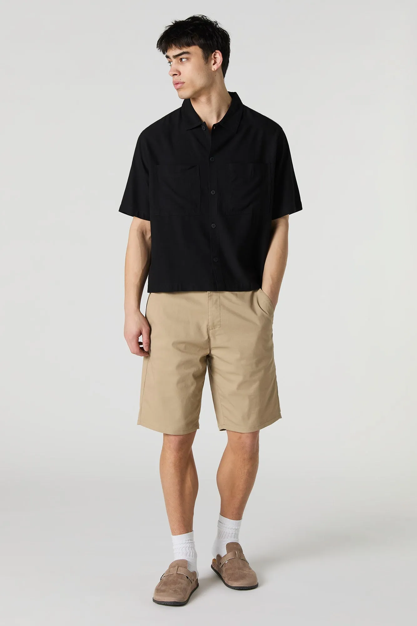 Longline Chino Short