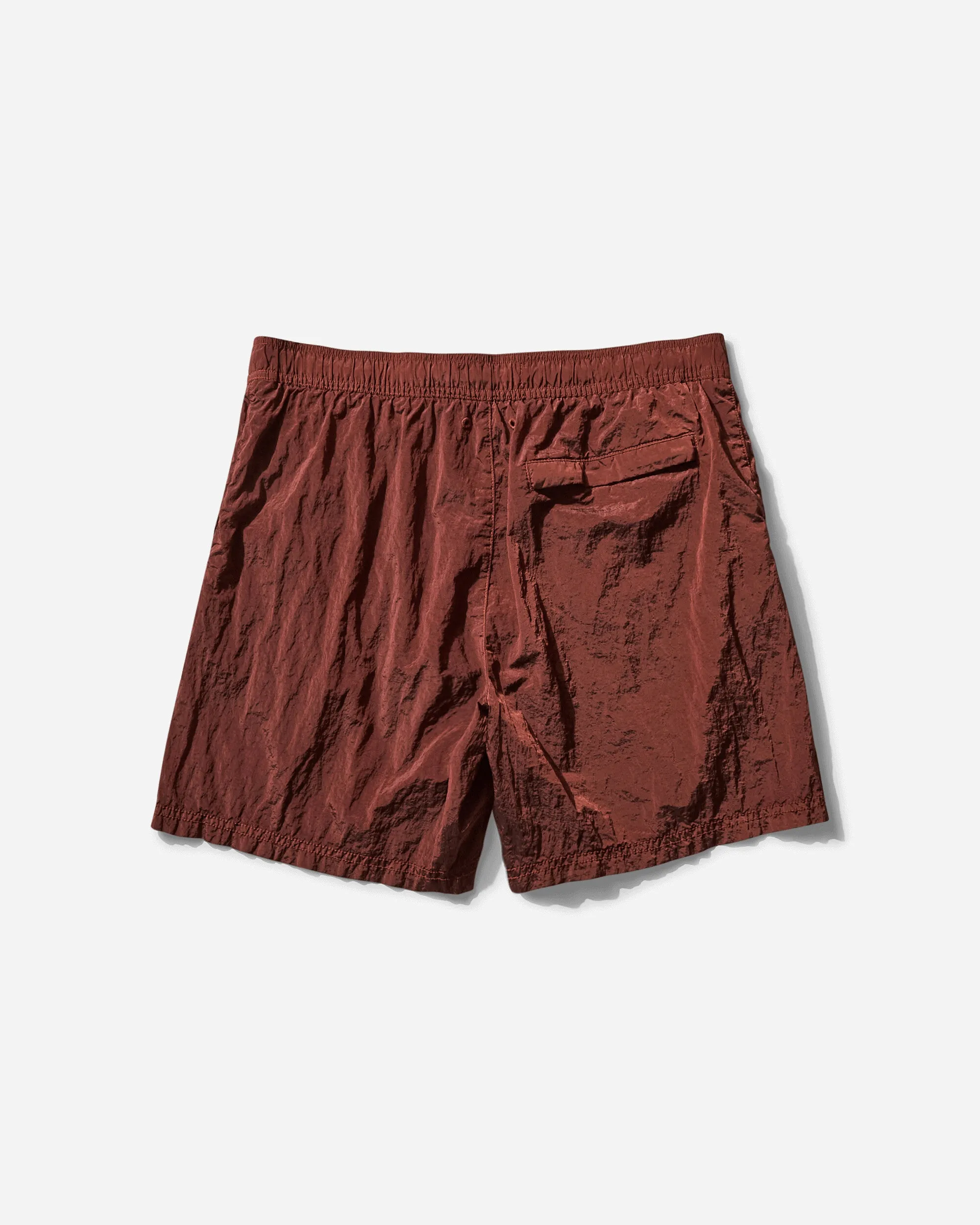 Men's Nylon Metal Swim Shorts Copper