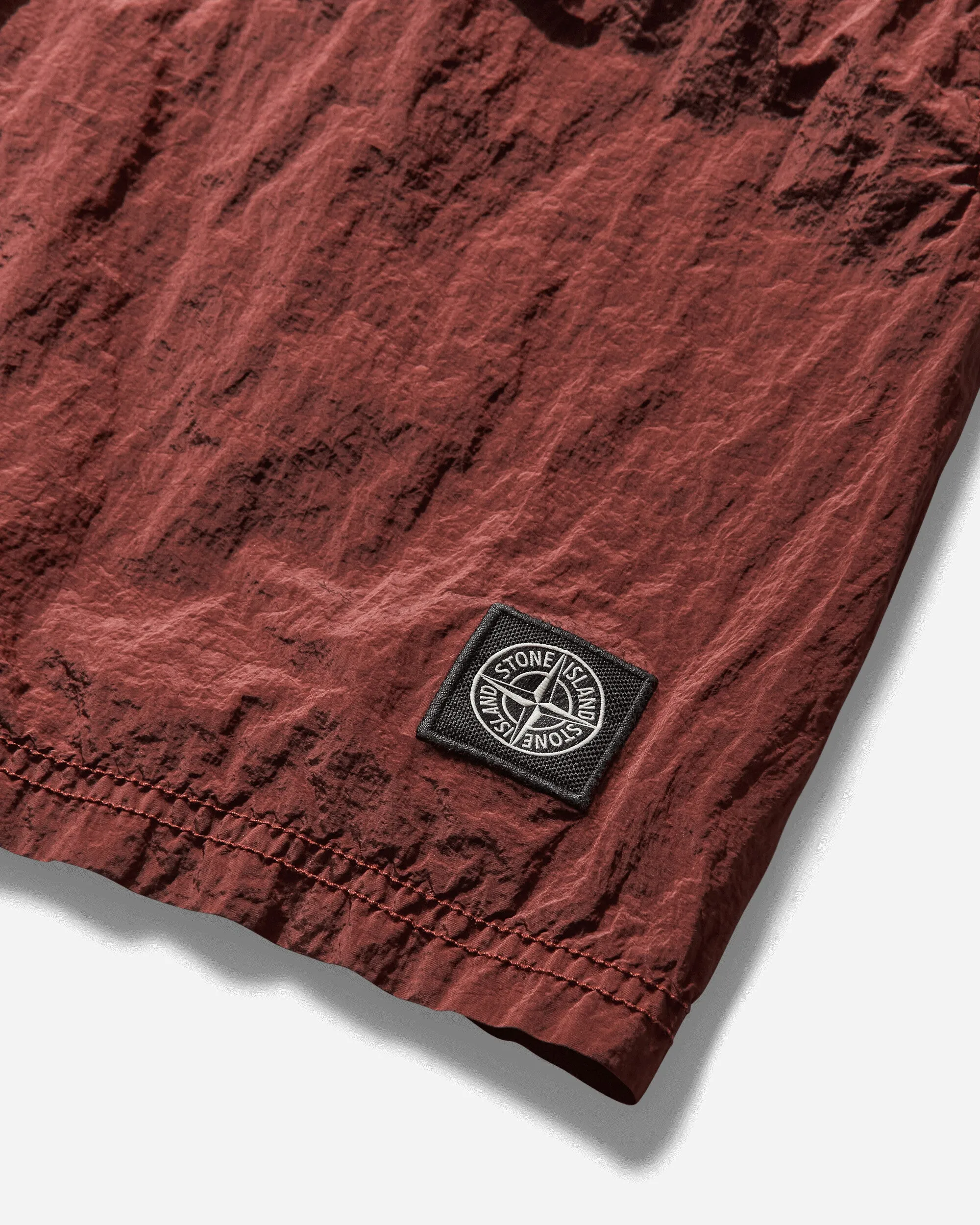 Men's Nylon Metal Swim Shorts Copper