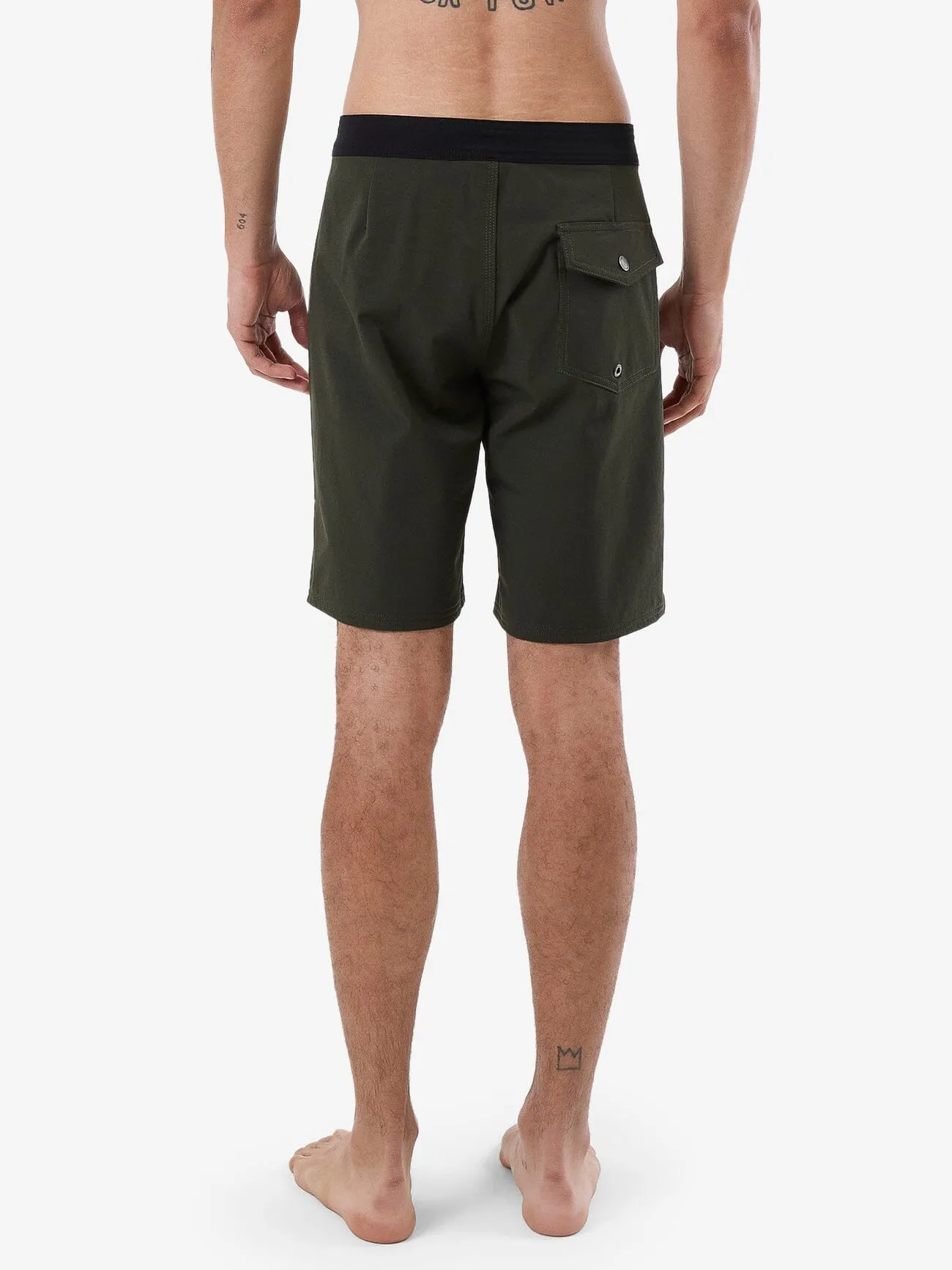 Minimal Thrills Boardshort - Grape Leaf