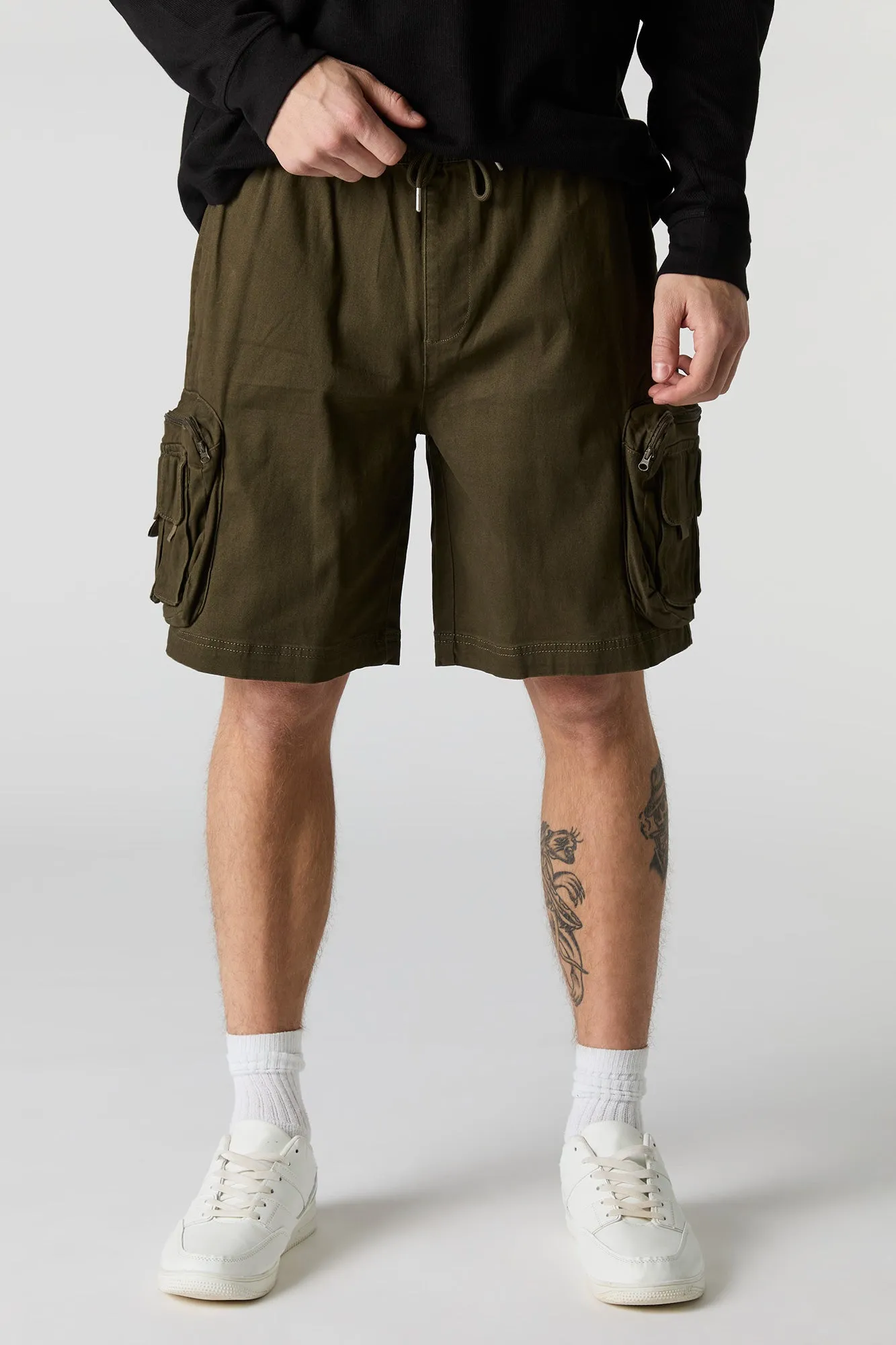 Multi-Pocket Cargo Short