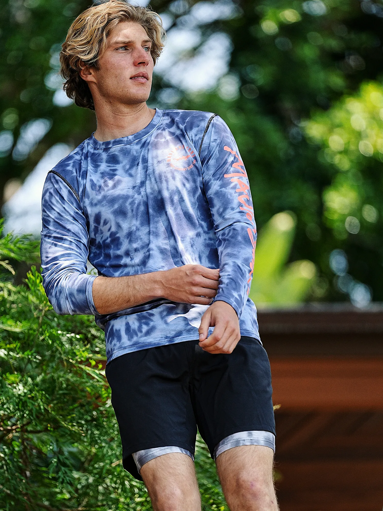 Palm Mix Hybrid Compression Pool Shorts