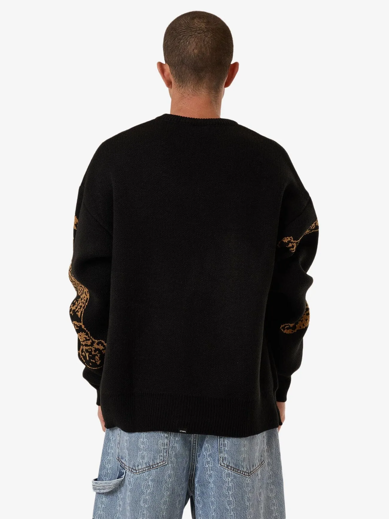 Power Trip Crew Knit - Black