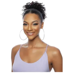 Pristine Queen 100% Human Hair Coil Curl Afro Ponytail