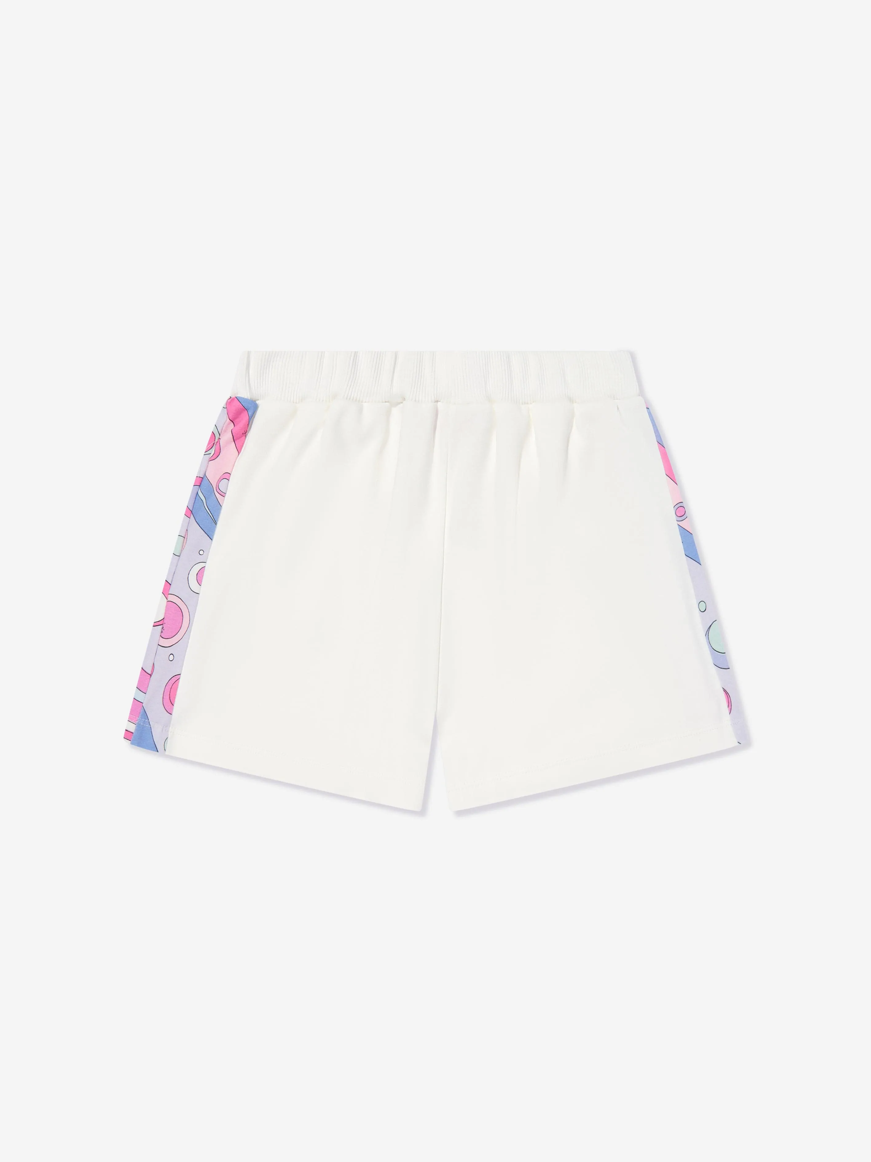 PUCCI Girls Jersey Shorts in Ivory
