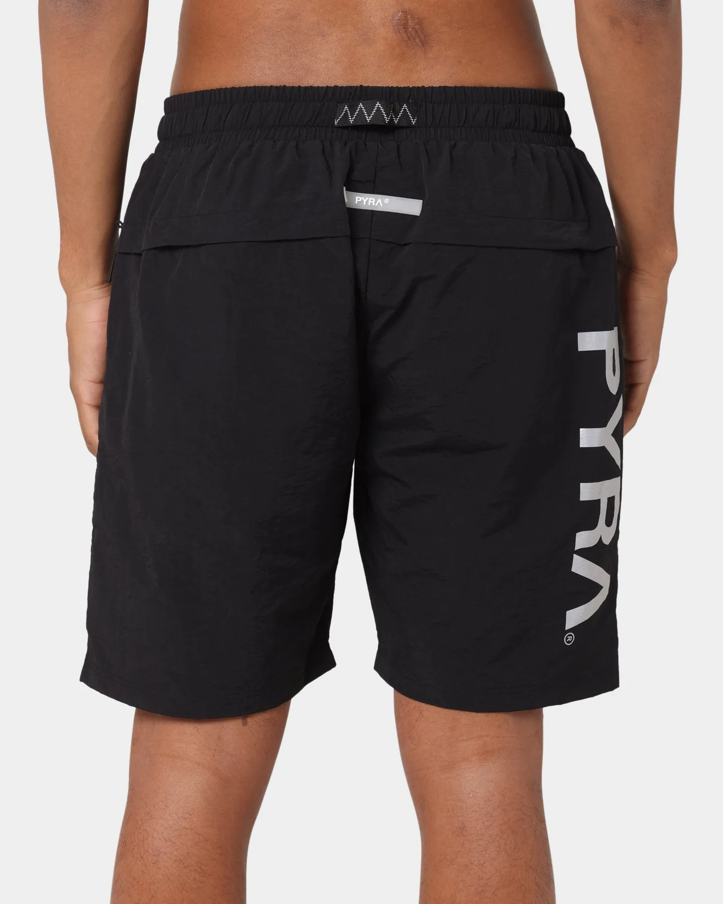 PYRA Future Nylon Shorts Black