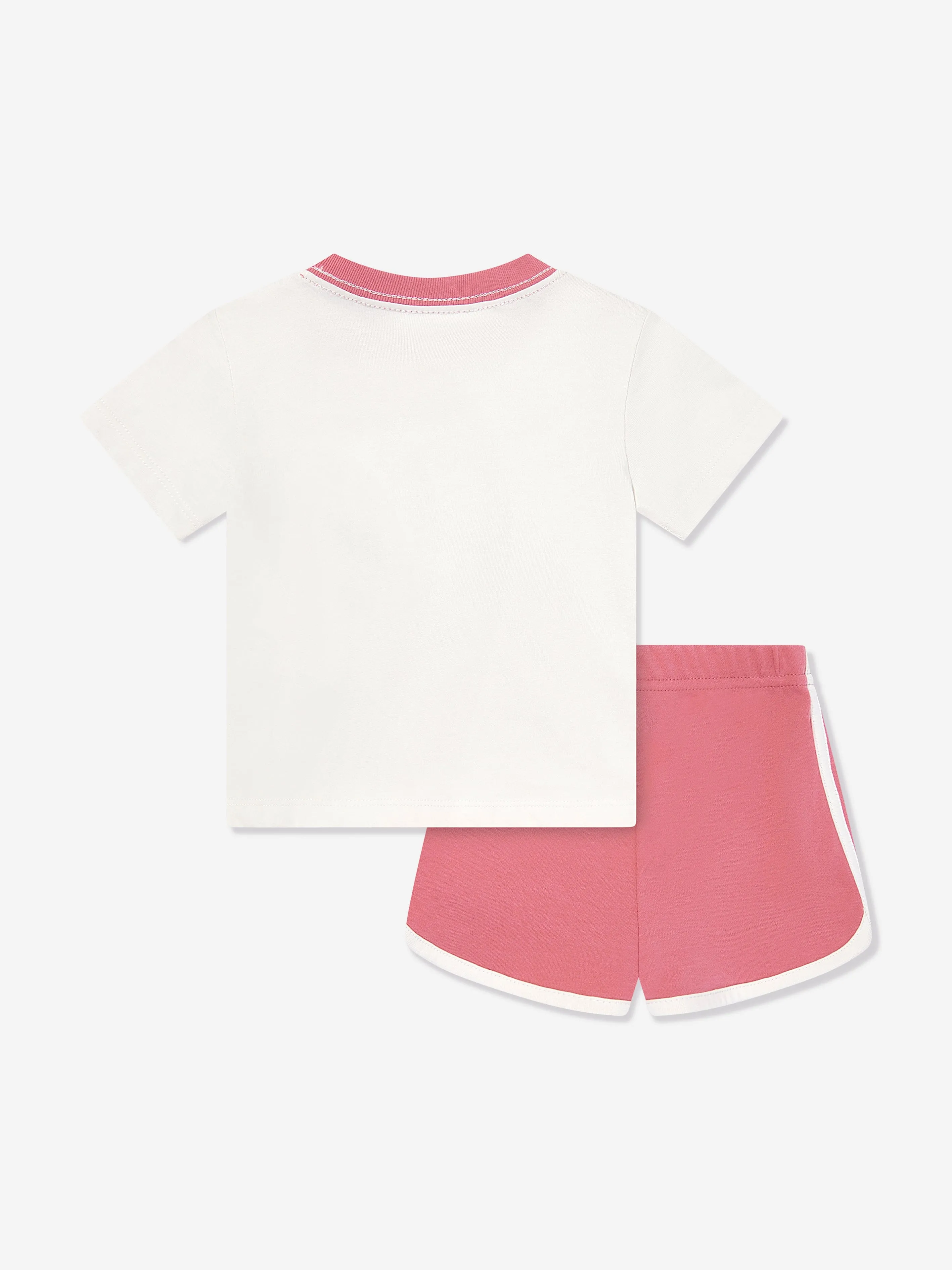 Ralph Lauren Baby Boys Bear Short Set in White