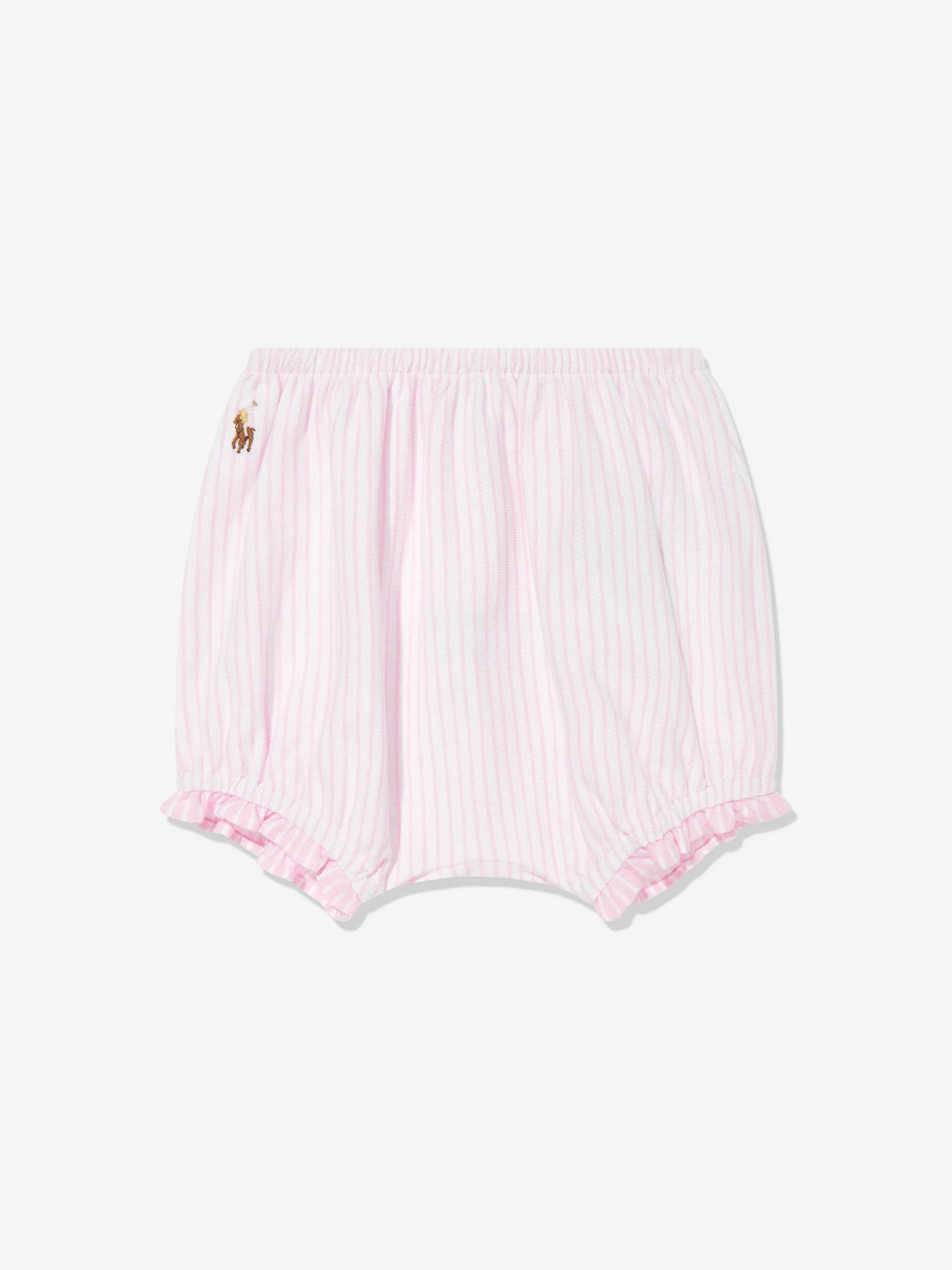 Ralph Lauren Baby Girls Short Set in Pink